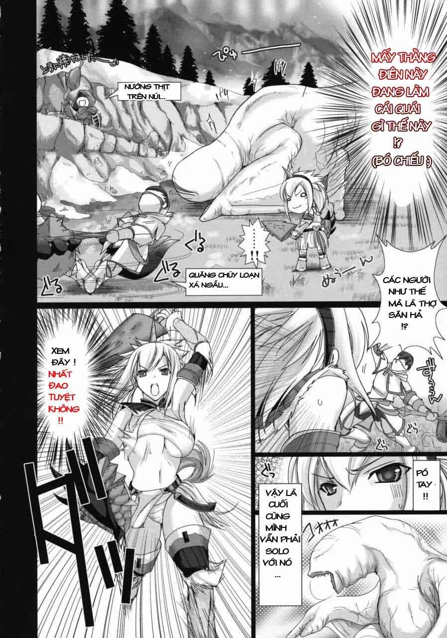 HentaiVN.net - Ảnh 6 - Monhan no Erohon - Series (Monster Hunter) - Chap 1
