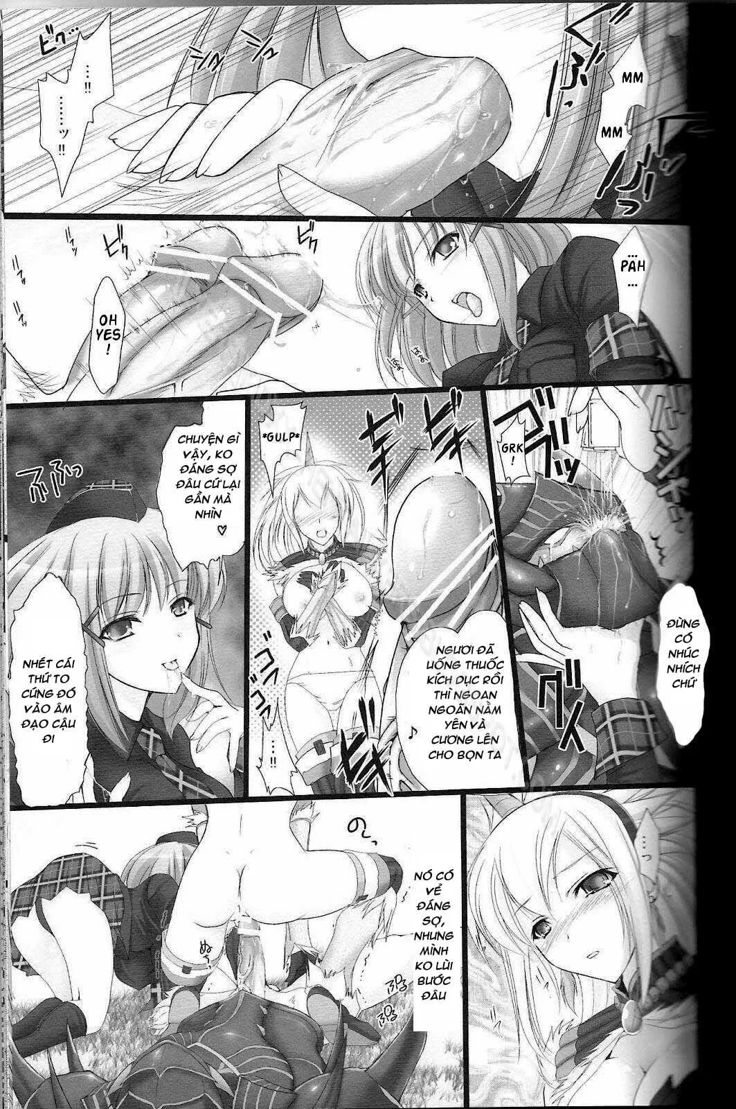 HentaiVN.net - Ảnh 19 - Monhan no Erohon - Series (Monster Hunter) - Chap 2