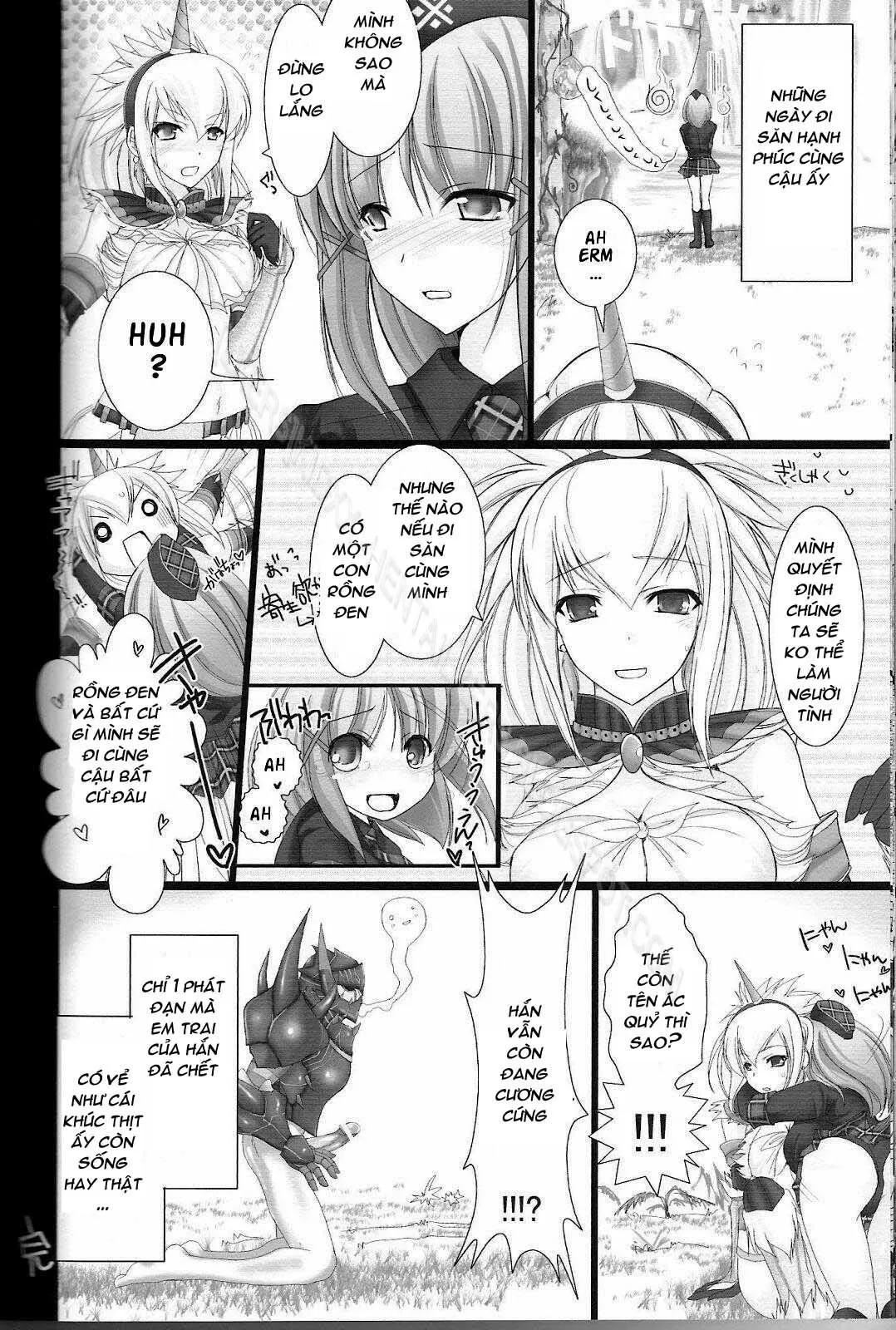 HentaiVN.net - Ảnh 30 - Monhan no Erohon - Series (Monster Hunter) - Chap 2