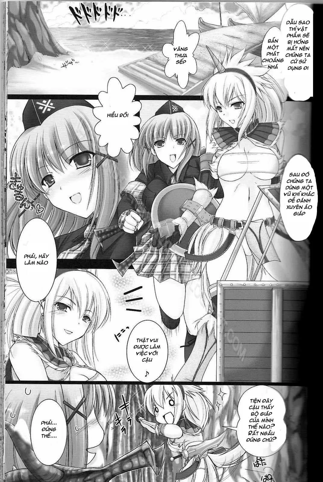 HentaiVN.net - Ảnh 7 - Monhan no Erohon - Series (Monster Hunter) - Chap 2