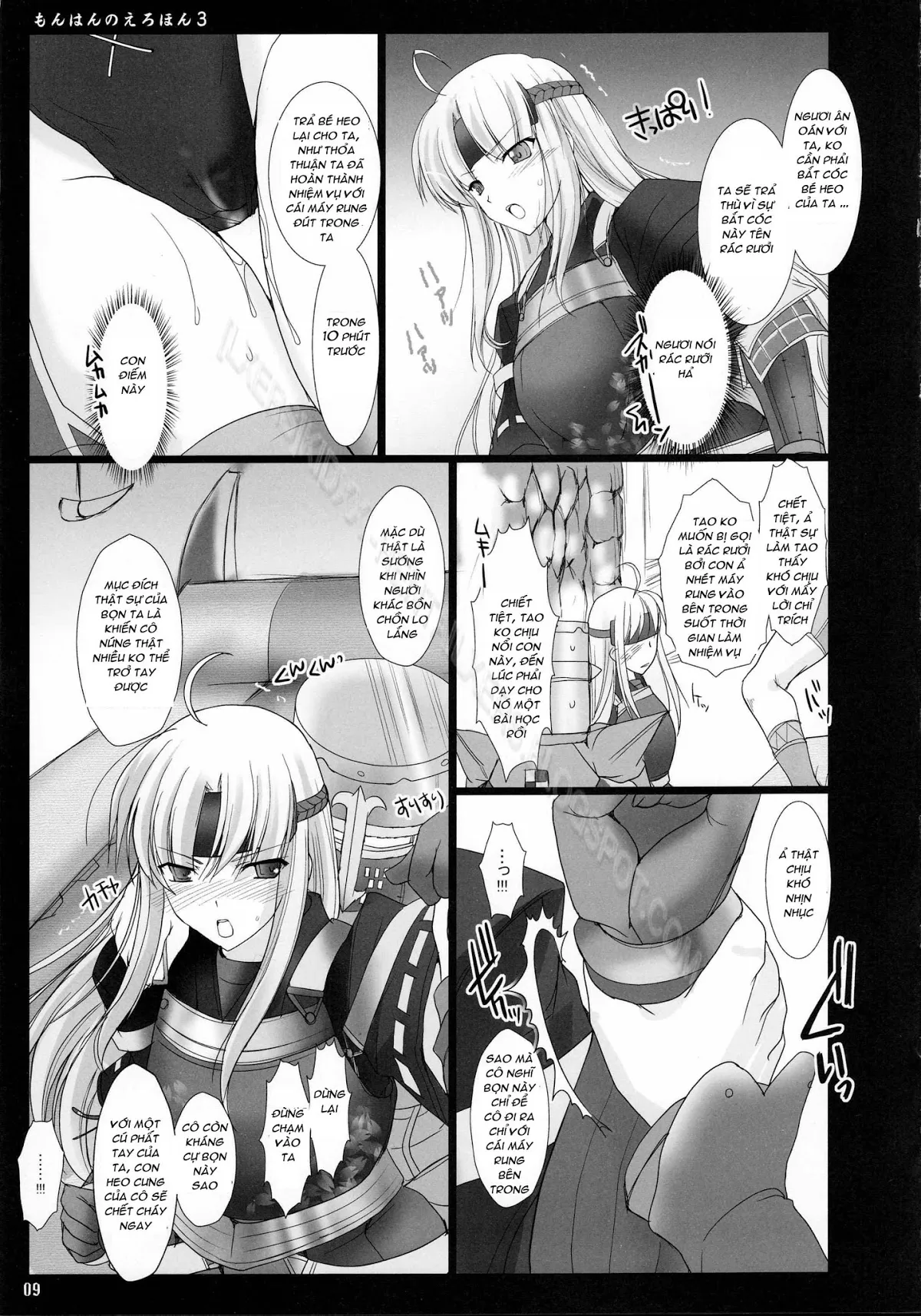 HentaiVN.net - Ảnh 10 - Monhan no Erohon - Series (Monster Hunter) - Chap 3