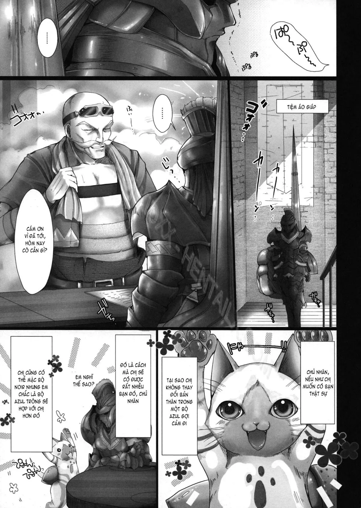 HentaiVN.net - Ảnh 7 - Monhan no Erohon - Series (Monster Hunter) - Chap 4