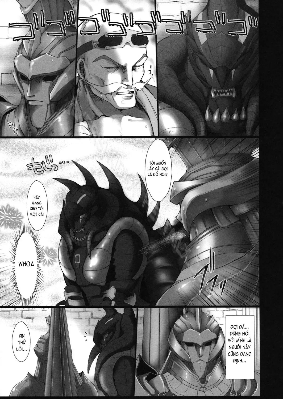 HentaiVN.net - Ảnh 9 - Monhan no Erohon - Series (Monster Hunter) - Chap 4