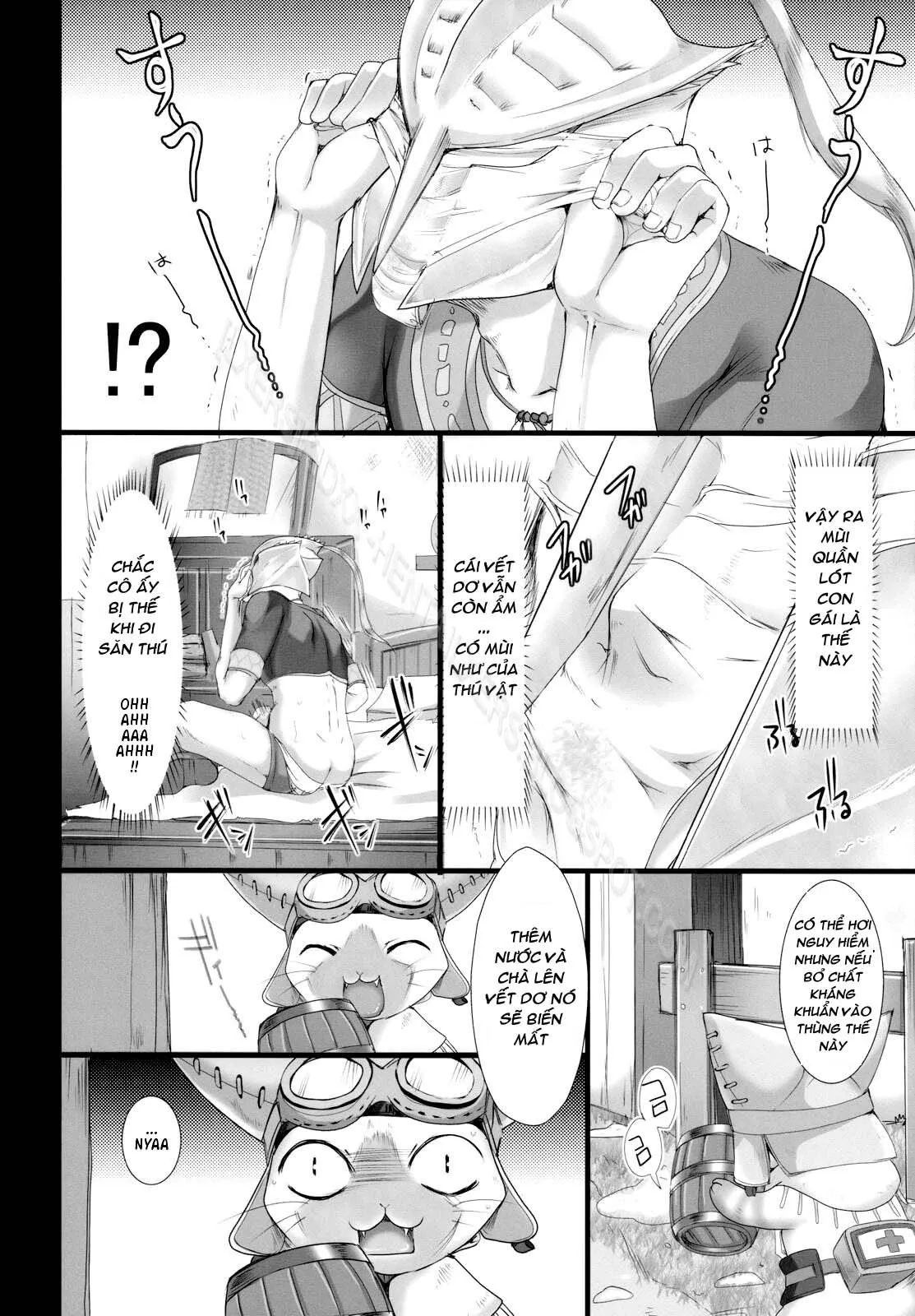 HentaiVN.net - Ảnh 11 - Monhan no Erohon - Series (Monster Hunter) - Chap 5