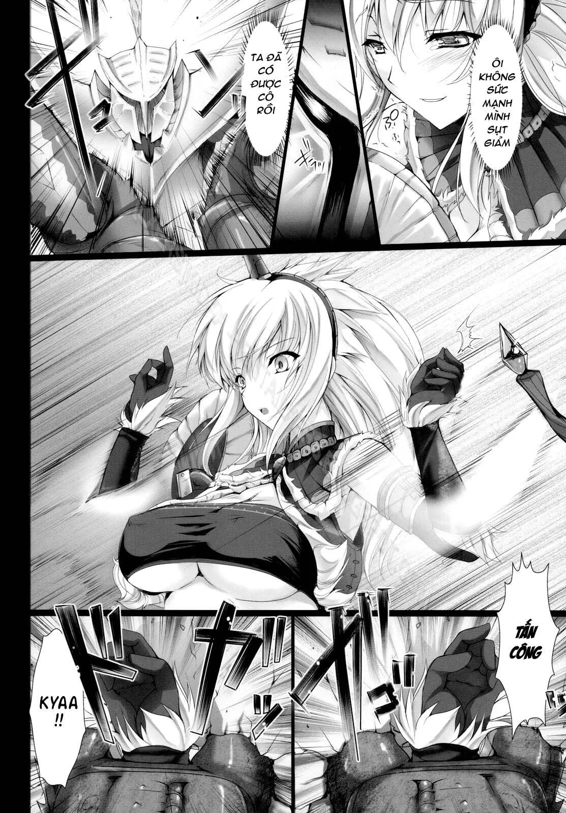 HentaiVN.net - Ảnh 17 - Monhan no Erohon - Series (Monster Hunter) - Chap 5