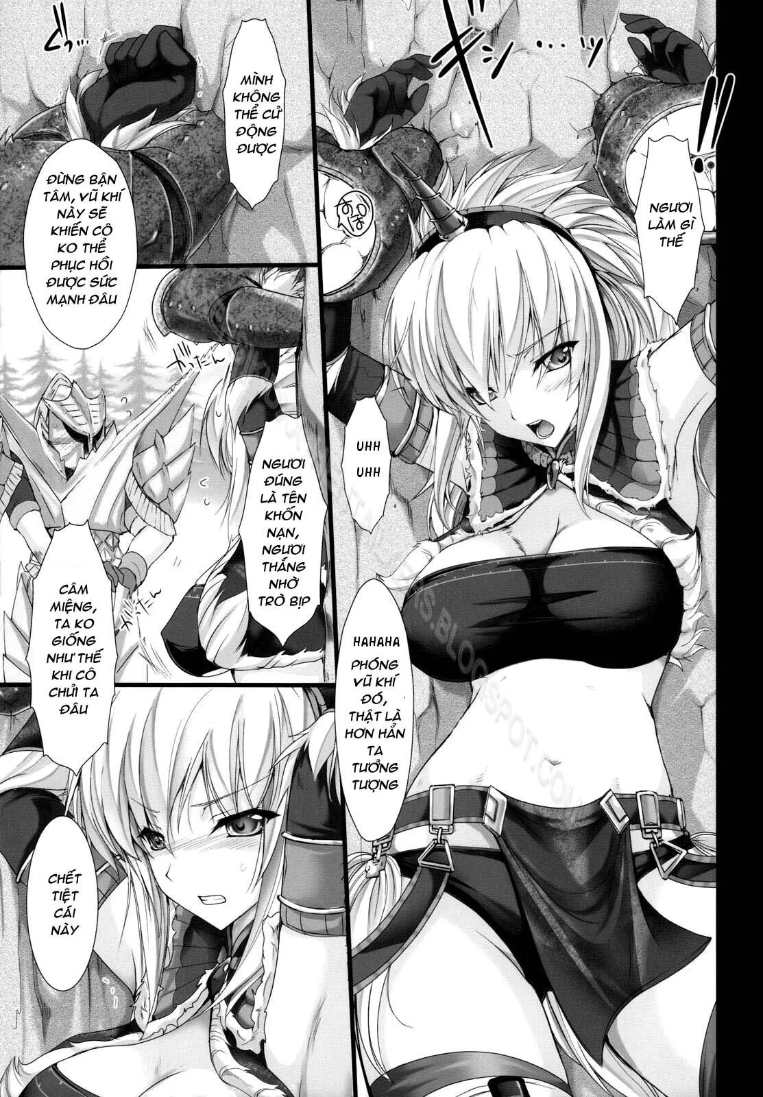 HentaiVN.net - Ảnh 18 - Monhan no Erohon - Series (Monster Hunter) - Chap 5