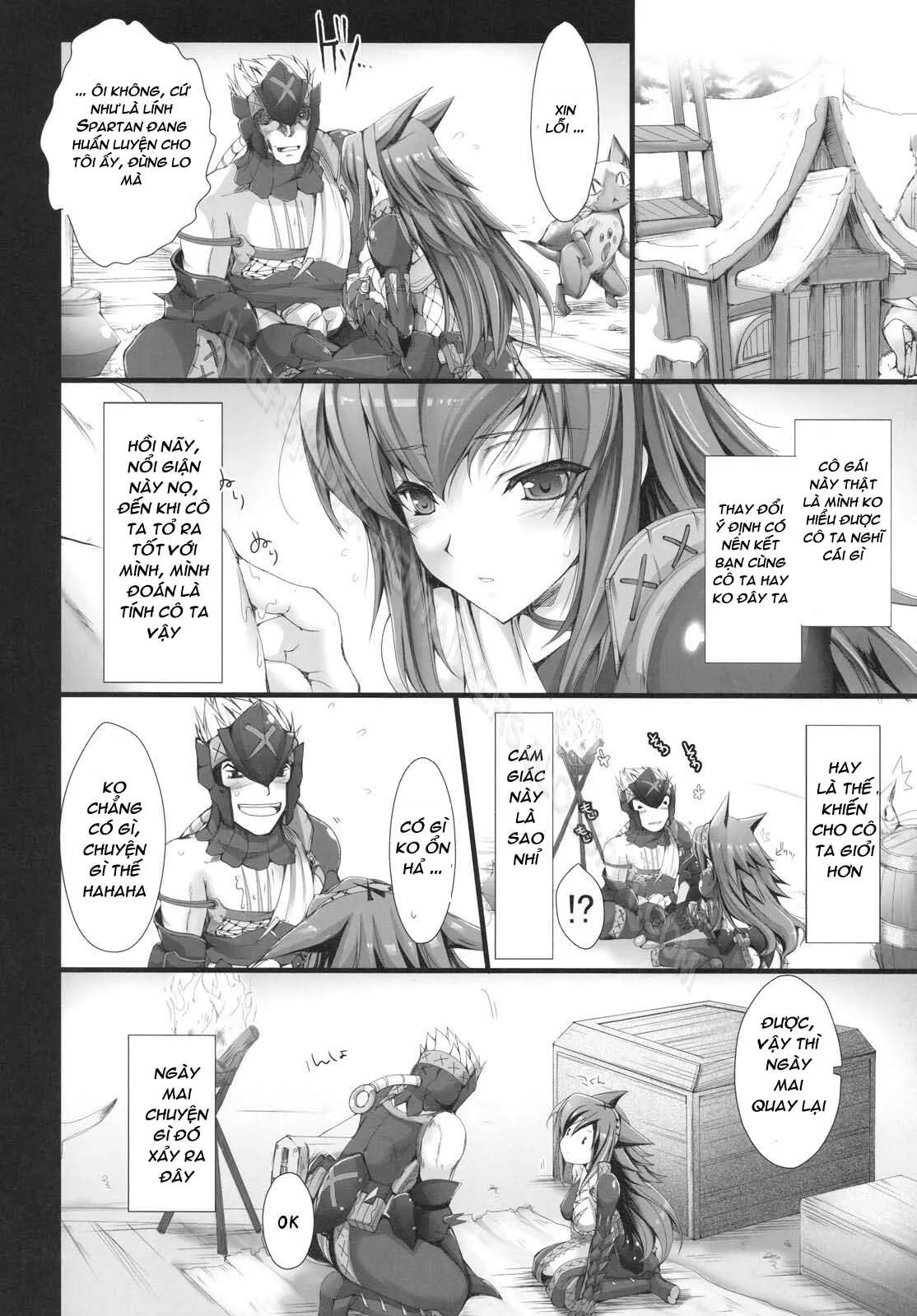 HentaiVN.net - Ảnh 11 - Monhan no Erohon - Series (Monster Hunter) - Chap 6