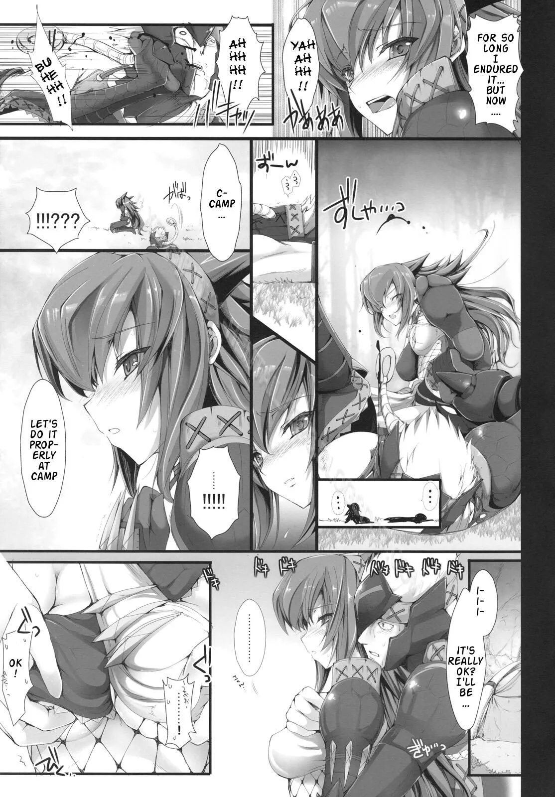 HentaiVN.net - Ảnh 18 - Monhan no Erohon - Series (Monster Hunter) - Chap 6