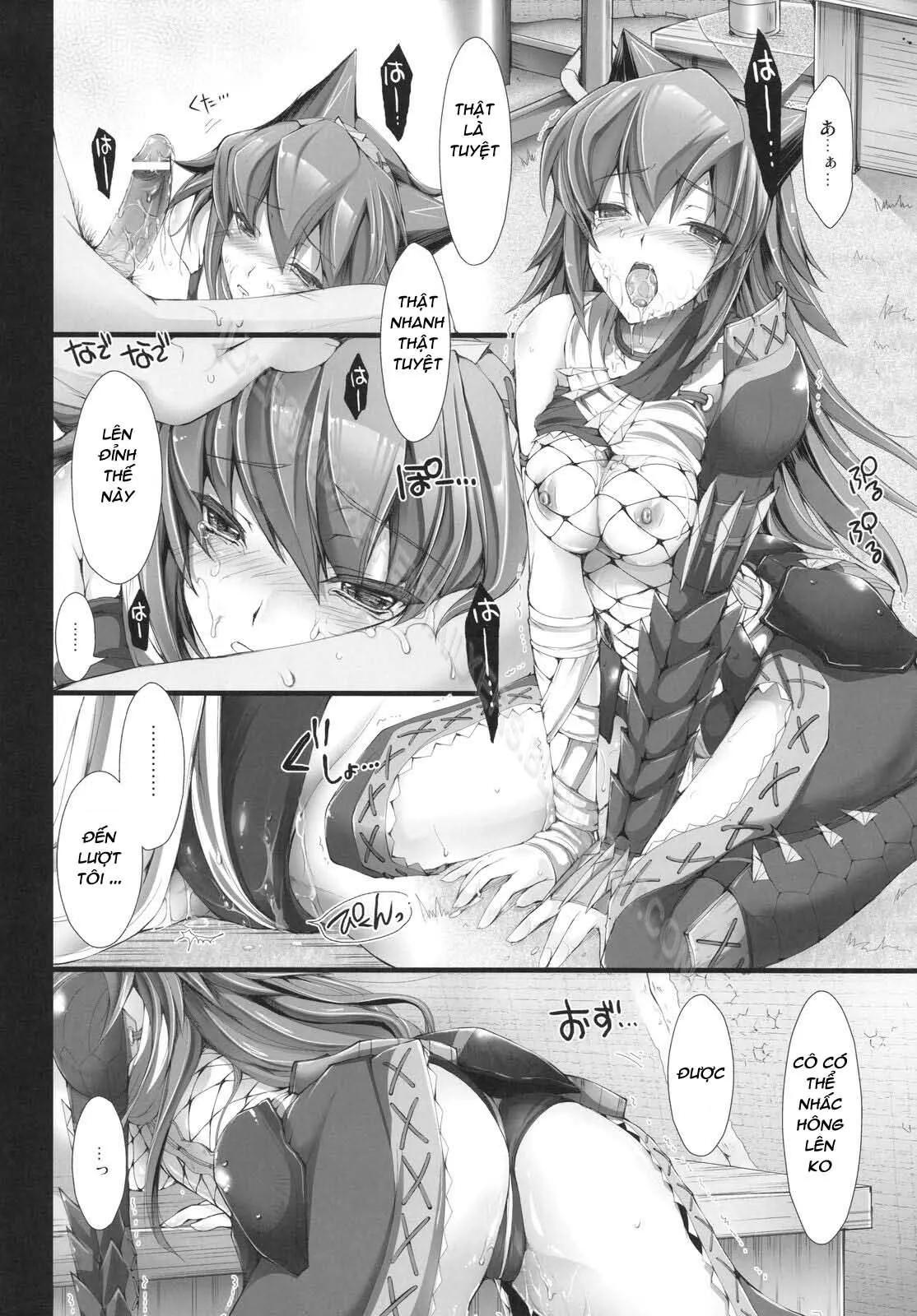 HentaiVN.net - Ảnh 31 - Monhan no Erohon - Series (Monster Hunter) - Chap 6