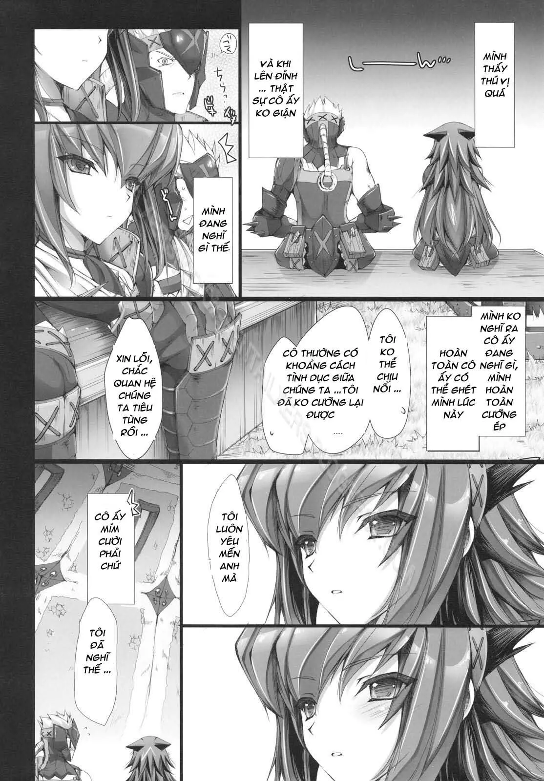 HentaiVN.net - Ảnh 52 - Monhan no Erohon - Series (Monster Hunter) - Chap 6