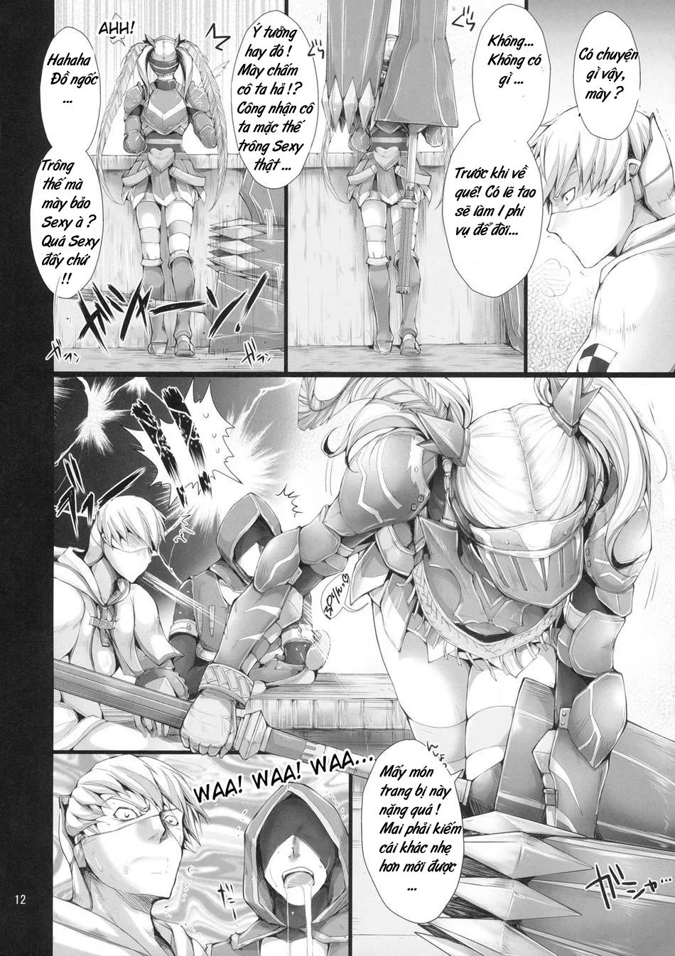 HentaiVN.net - Ảnh 11 - Monhan no Erohon - Series (Monster Hunter) - Chap 7