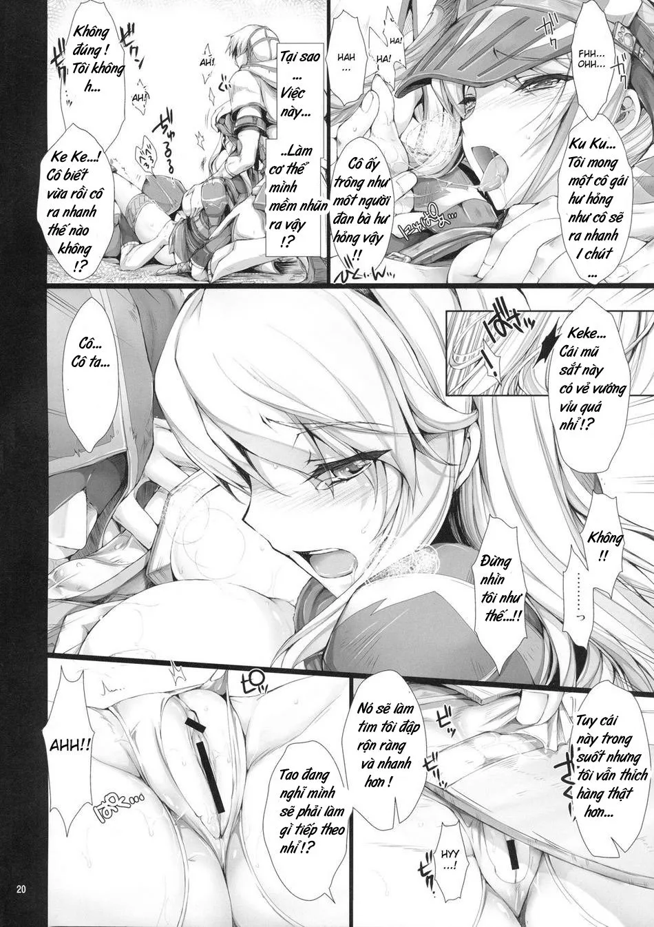 HentaiVN.net - Ảnh 19 - Monhan no Erohon - Series (Monster Hunter) - Chap 7