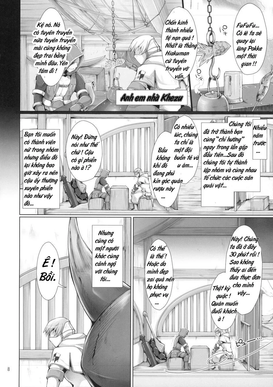 HentaiVN.net - Ảnh 7 - Monhan no Erohon - Series (Monster Hunter) - Chap 7