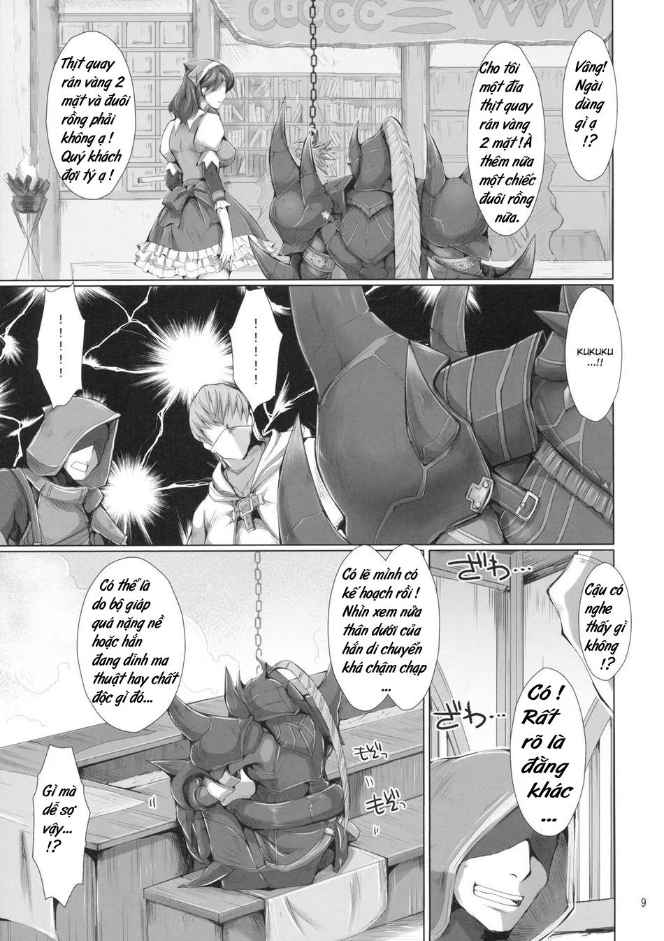 HentaiVN.net - Ảnh 8 - Monhan no Erohon - Series (Monster Hunter) - Chap 7