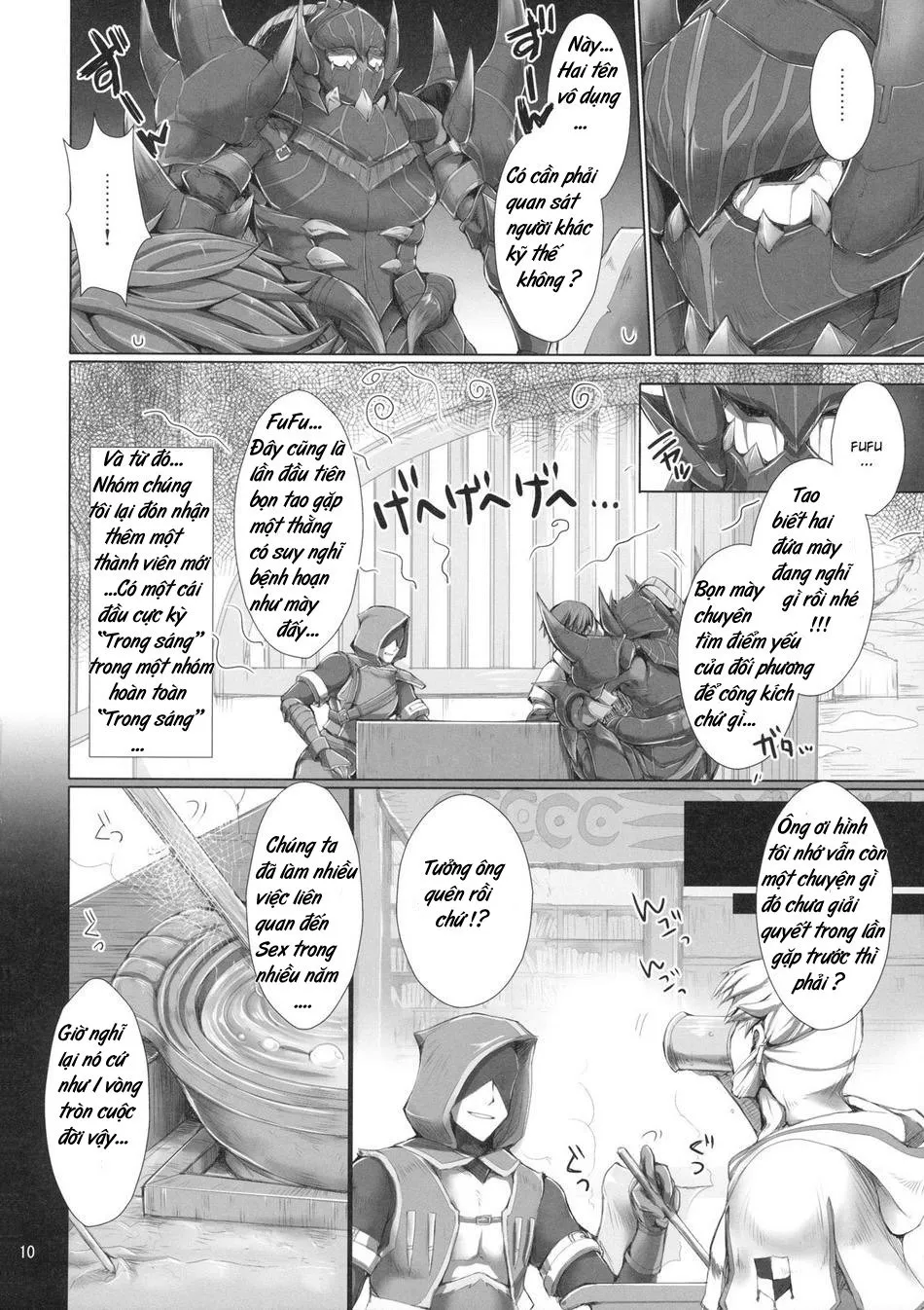 HentaiVN.net - Ảnh 9 - Monhan no Erohon - Series (Monster Hunter) - Chap 7