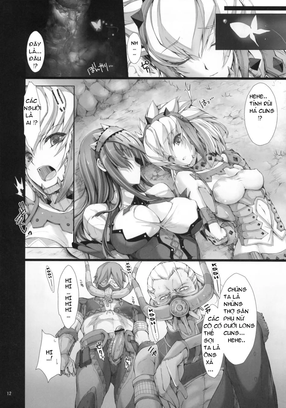 HentaiVN.net - Ảnh 11 - Monhan no Erohon - Series (Monster Hunter) - Chap 8
