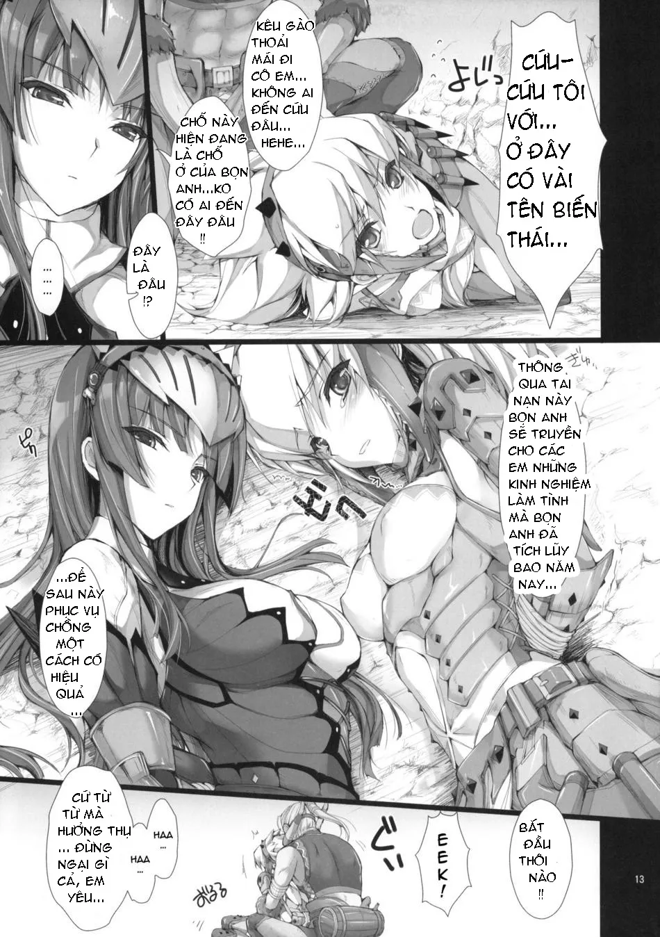 HentaiVN.net - Ảnh 12 - Monhan no Erohon - Series (Monster Hunter) - Chap 8