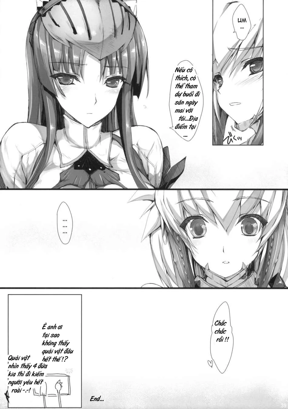 HentaiVN.net - Ảnh 37 - Monhan no Erohon - Series (Monster Hunter) - Chap 8