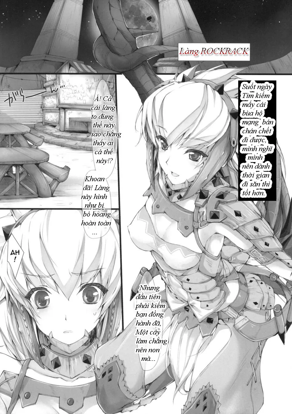 HentaiVN.net - Ảnh 4 - Monhan no Erohon - Series (Monster Hunter) - Chap 8