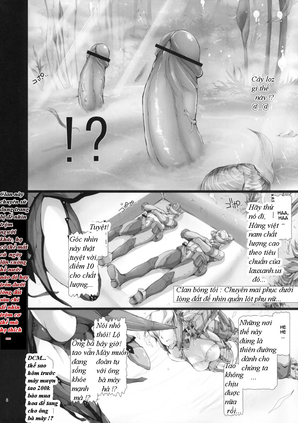 HentaiVN.net - Ảnh 7 - Monhan no Erohon - Series (Monster Hunter) - Chap 8