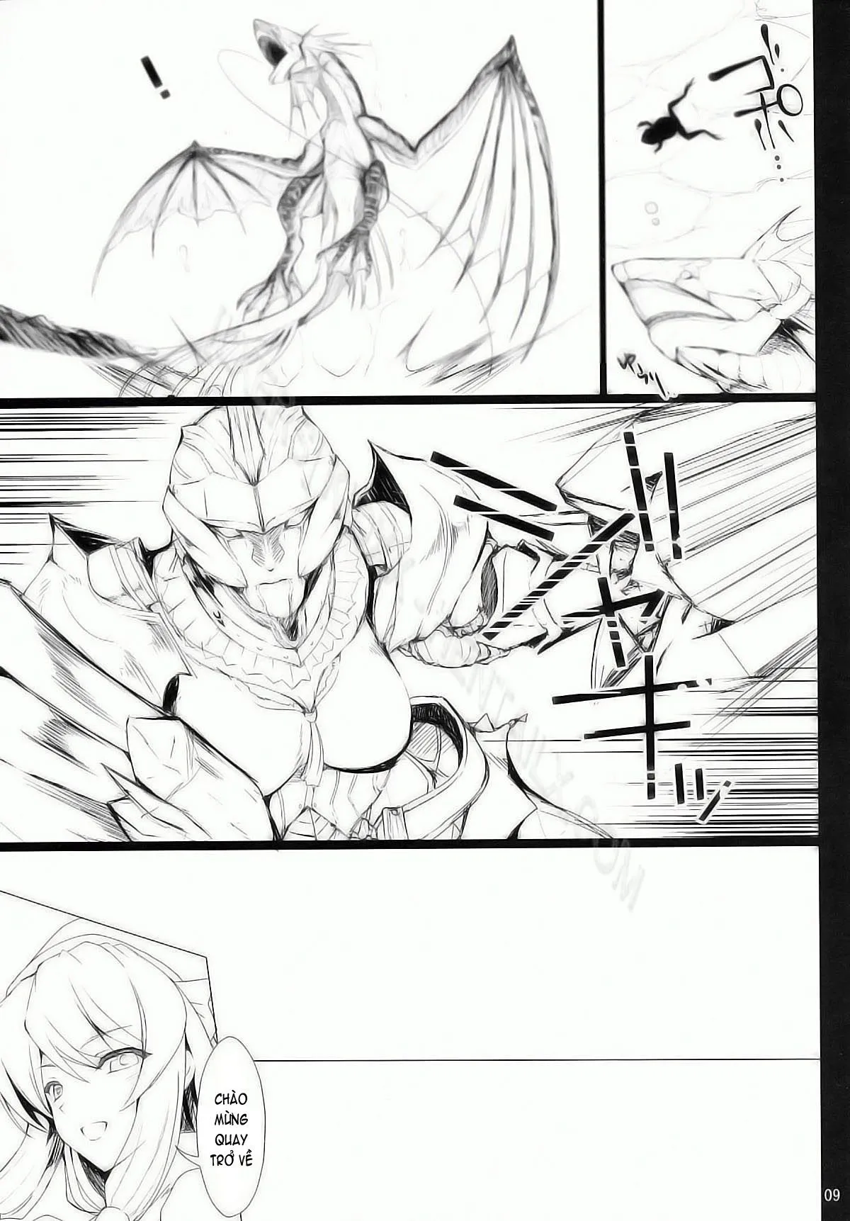 HentaiVN.net - Ảnh 7 - Monhan no Erohon - Series (Monster Hunter) - Chap 9