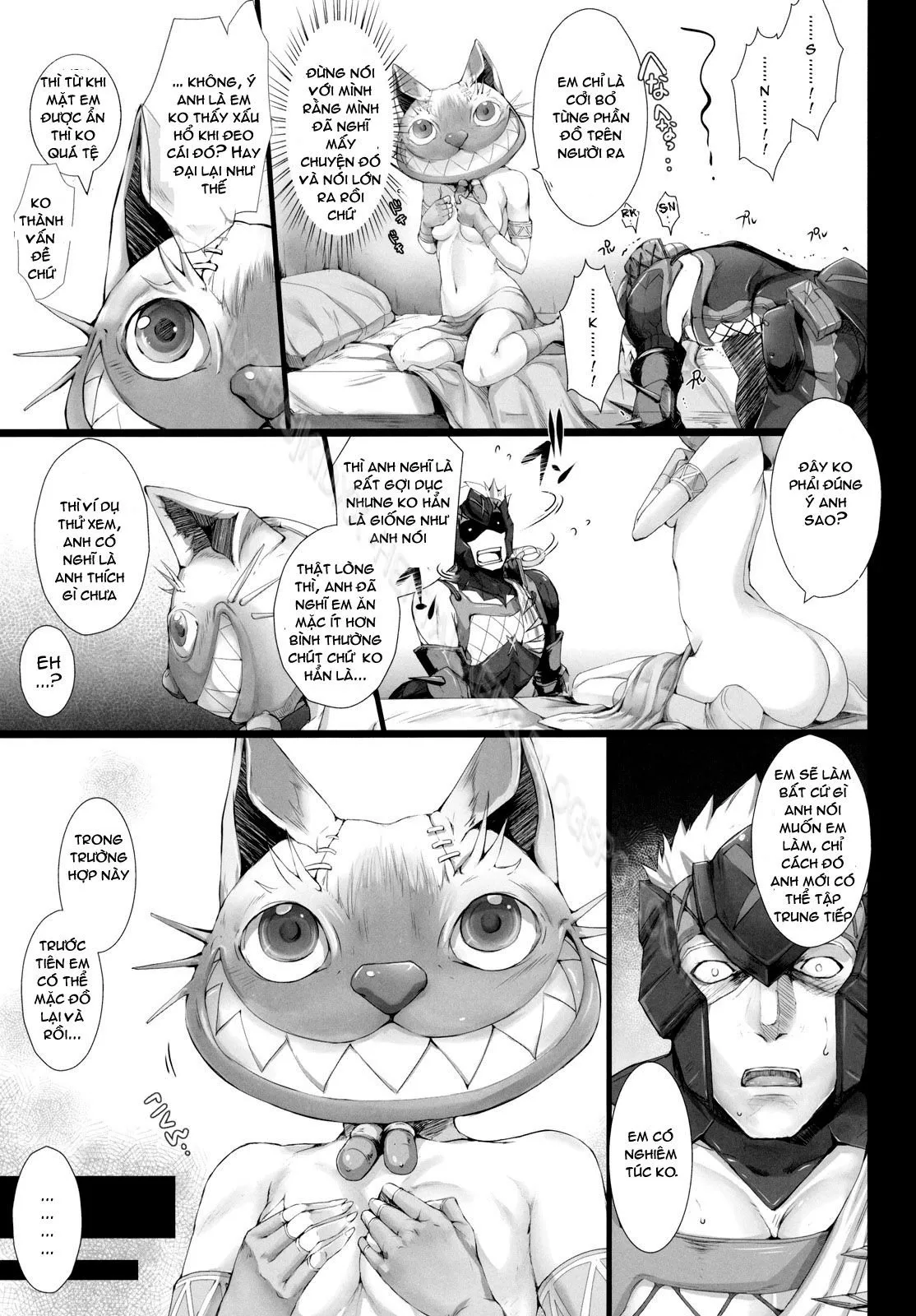 HentaiVN.net - Ảnh 8 - Monhan no Erohon - Series (Monster Hunter) - Chap 10