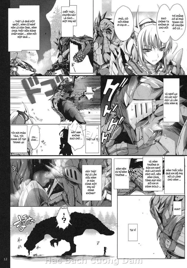 HentaiVN.net - Ảnh 11 - Monhan no Erohon - Series (Monster Hunter) - Chap 11