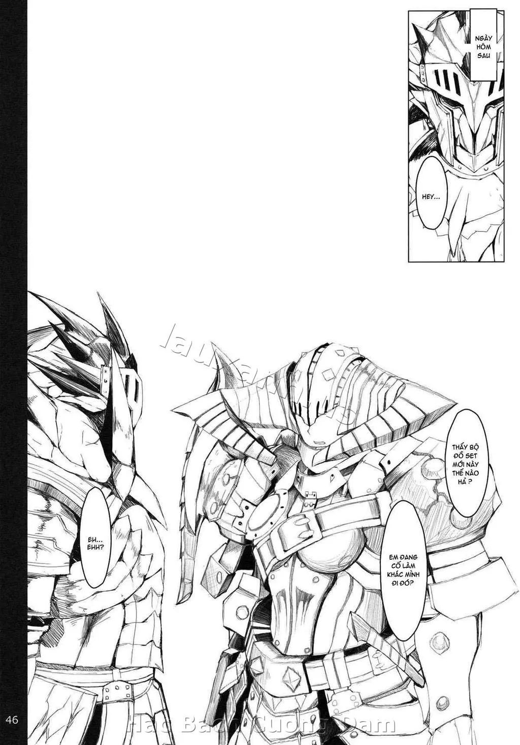 HentaiVN.net - Ảnh 44 - Monhan no Erohon - Series (Monster Hunter) - Chap 11