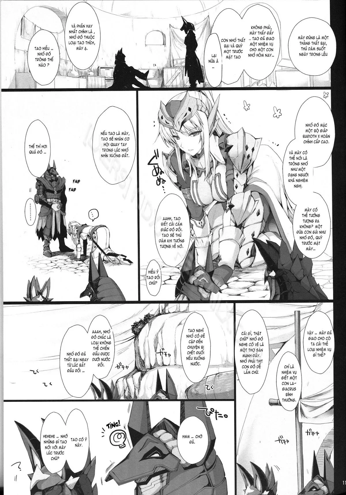 HentaiVN.net - Ảnh 10 - Monhan no Erohon - Series (Monster Hunter) - Chap 12