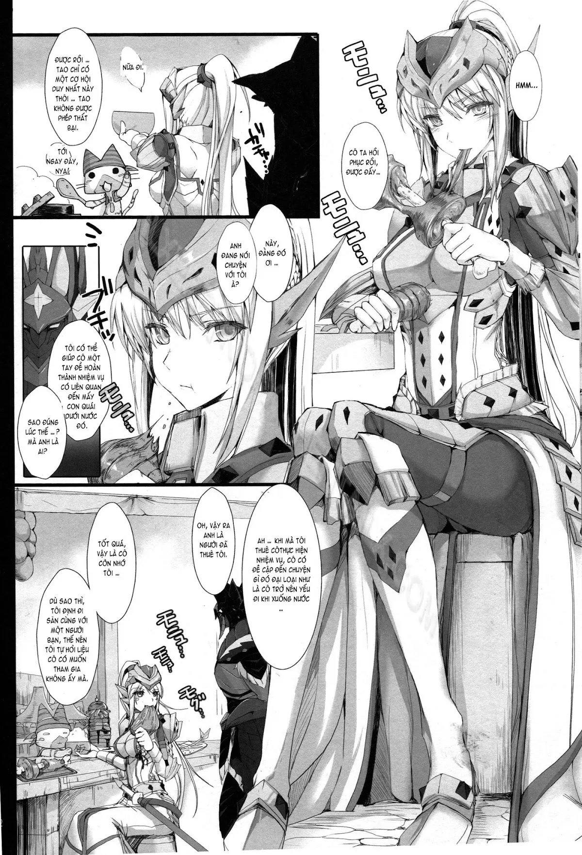 HentaiVN.net - Ảnh 11 - Monhan no Erohon - Series (Monster Hunter) - Chap 12