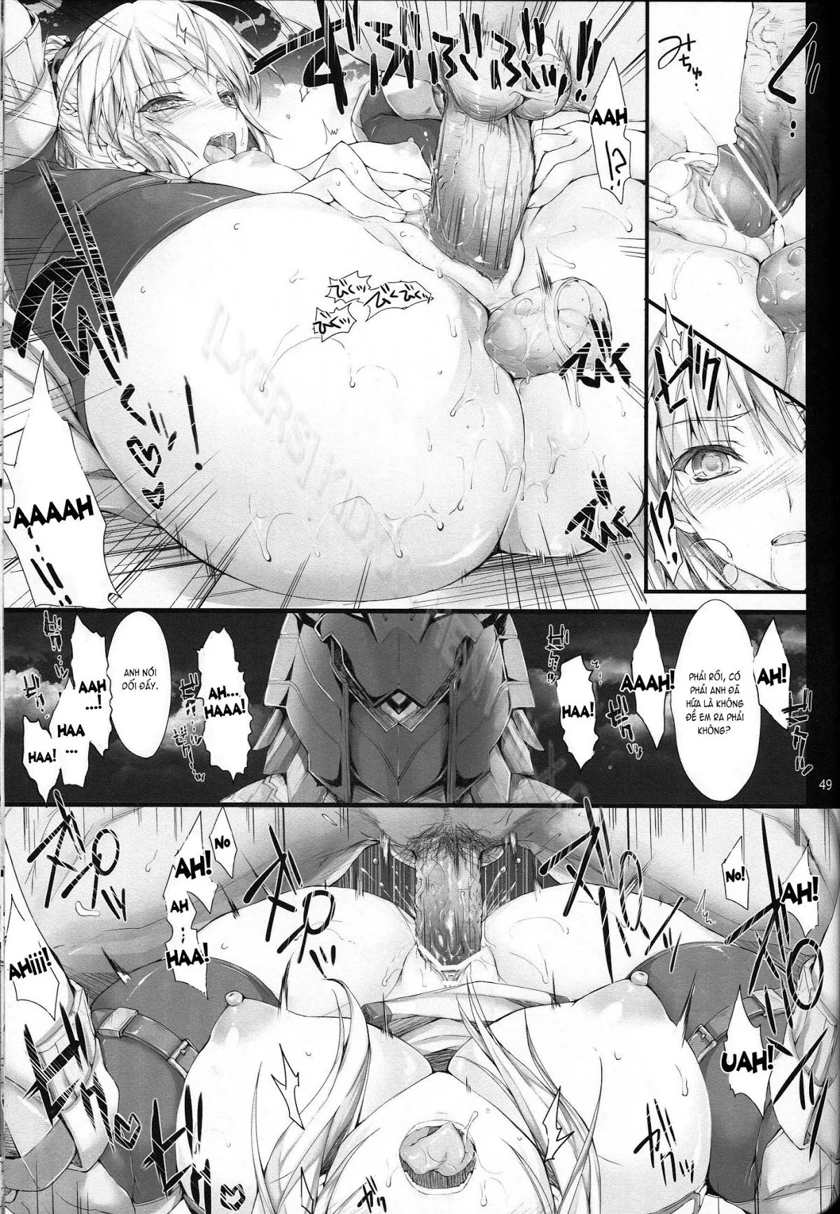 HentaiVN.net - Ảnh 48 - Monhan no Erohon - Series (Monster Hunter) - Chap 12