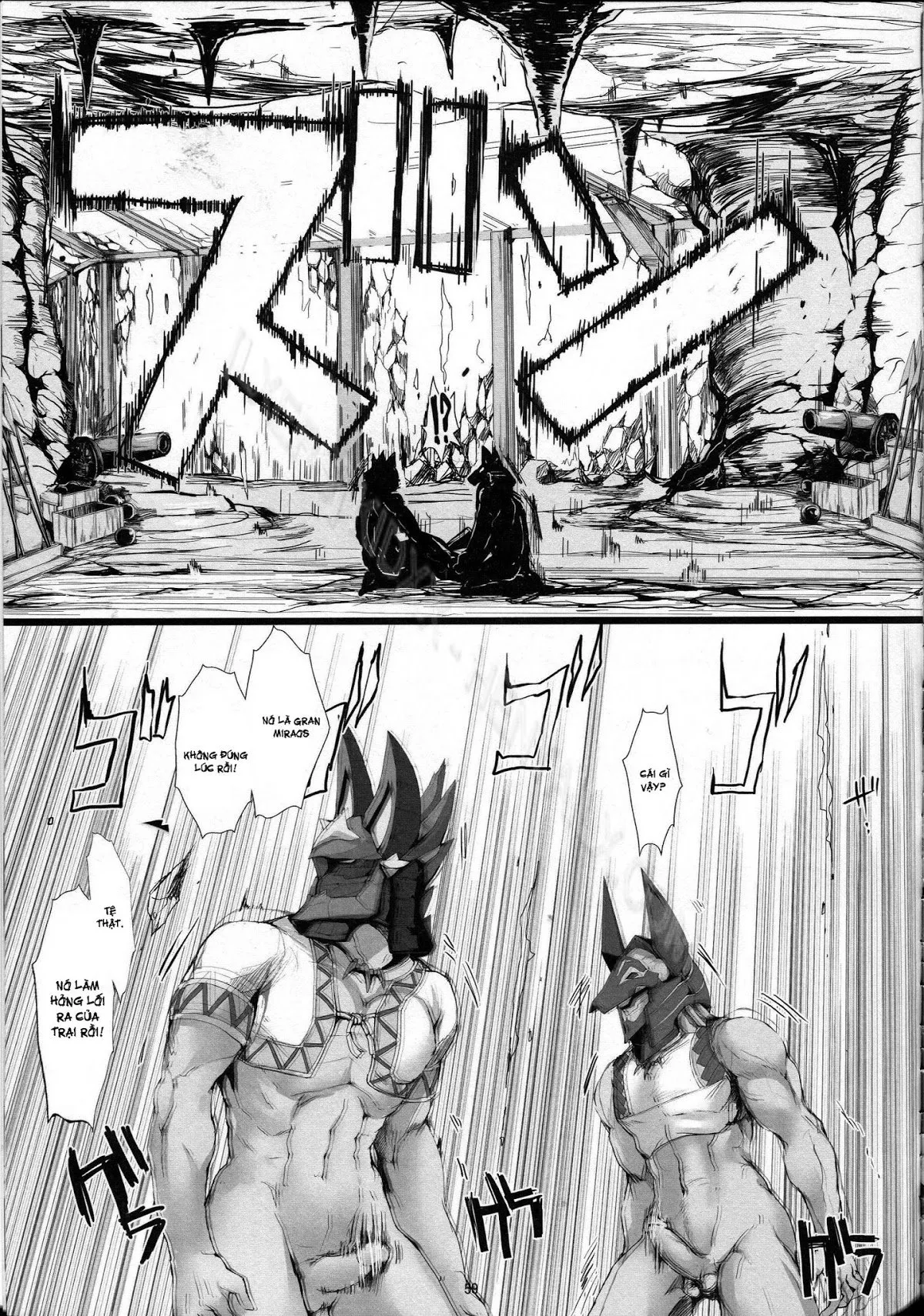 HentaiVN.net - Ảnh 57 - Monhan no Erohon - Series (Monster Hunter) - Chap 12