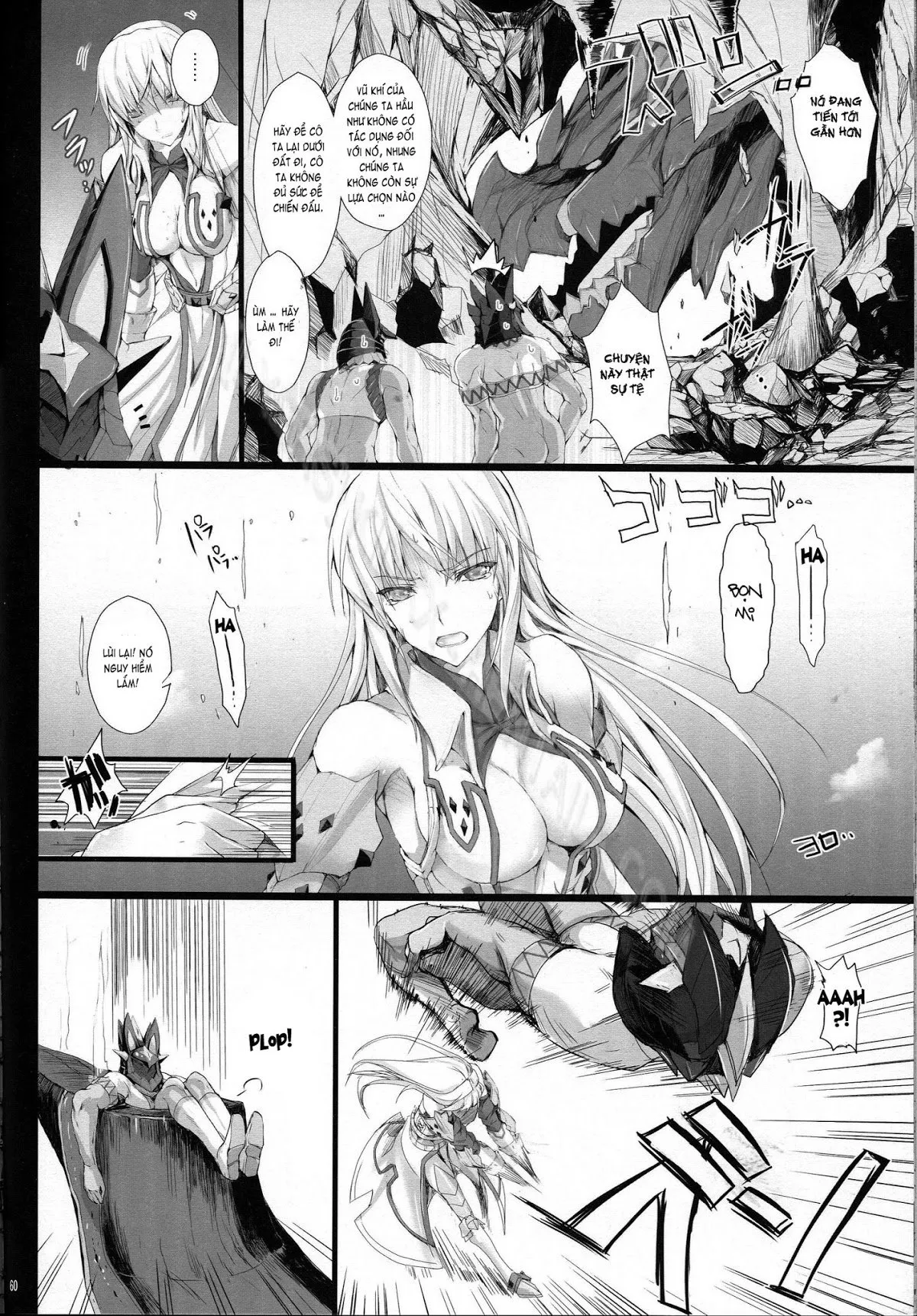 HentaiVN.net - Ảnh 58 - Monhan no Erohon - Series (Monster Hunter) - Chap 12