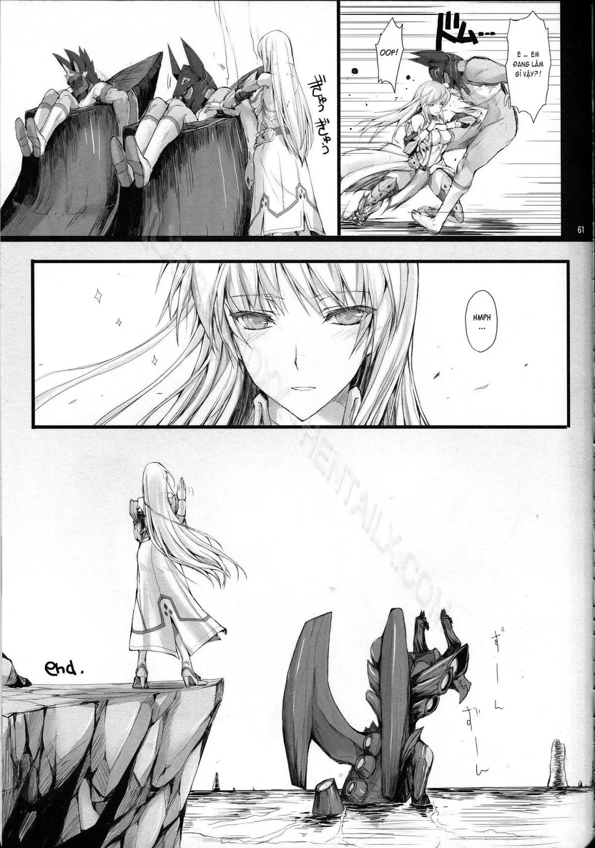 HentaiVN.net - Ảnh 59 - Monhan no Erohon - Series (Monster Hunter) - Chap 12