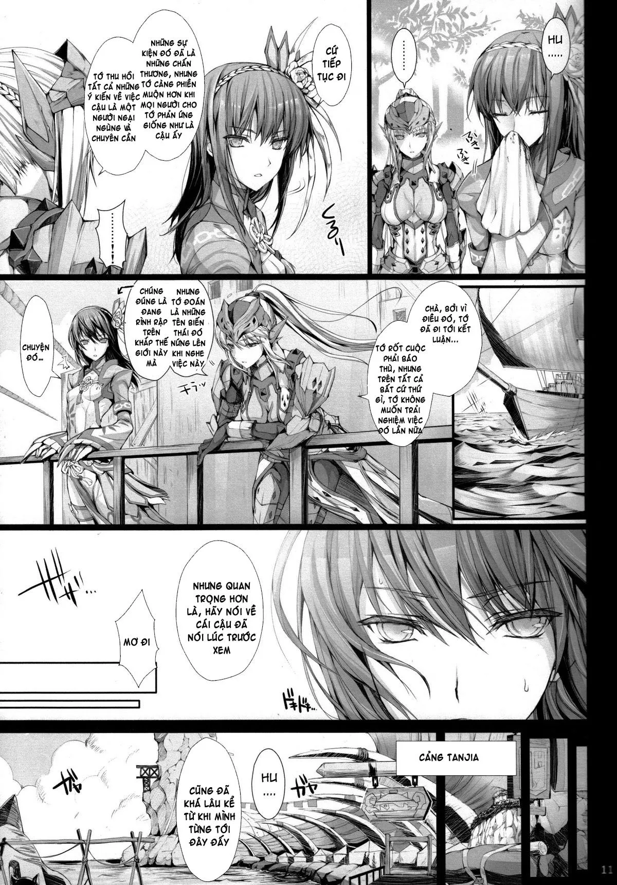 HentaiVN.net - Ảnh 13 - Monhan no Erohon - Series (Monster Hunter) - Chap 13