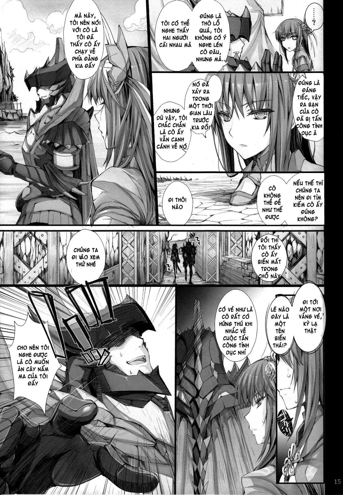 HentaiVN.net - Ảnh 17 - Monhan no Erohon - Series (Monster Hunter) - Chap 13