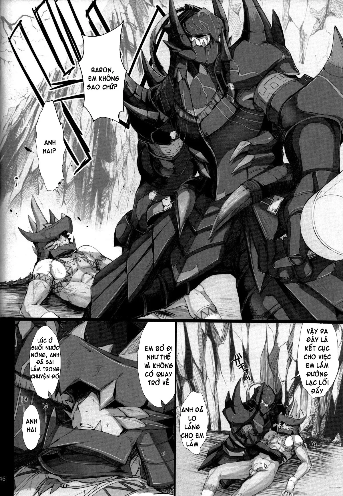 HentaiVN.net - Ảnh 47 - Monhan no Erohon - Series (Monster Hunter) - Chap 13