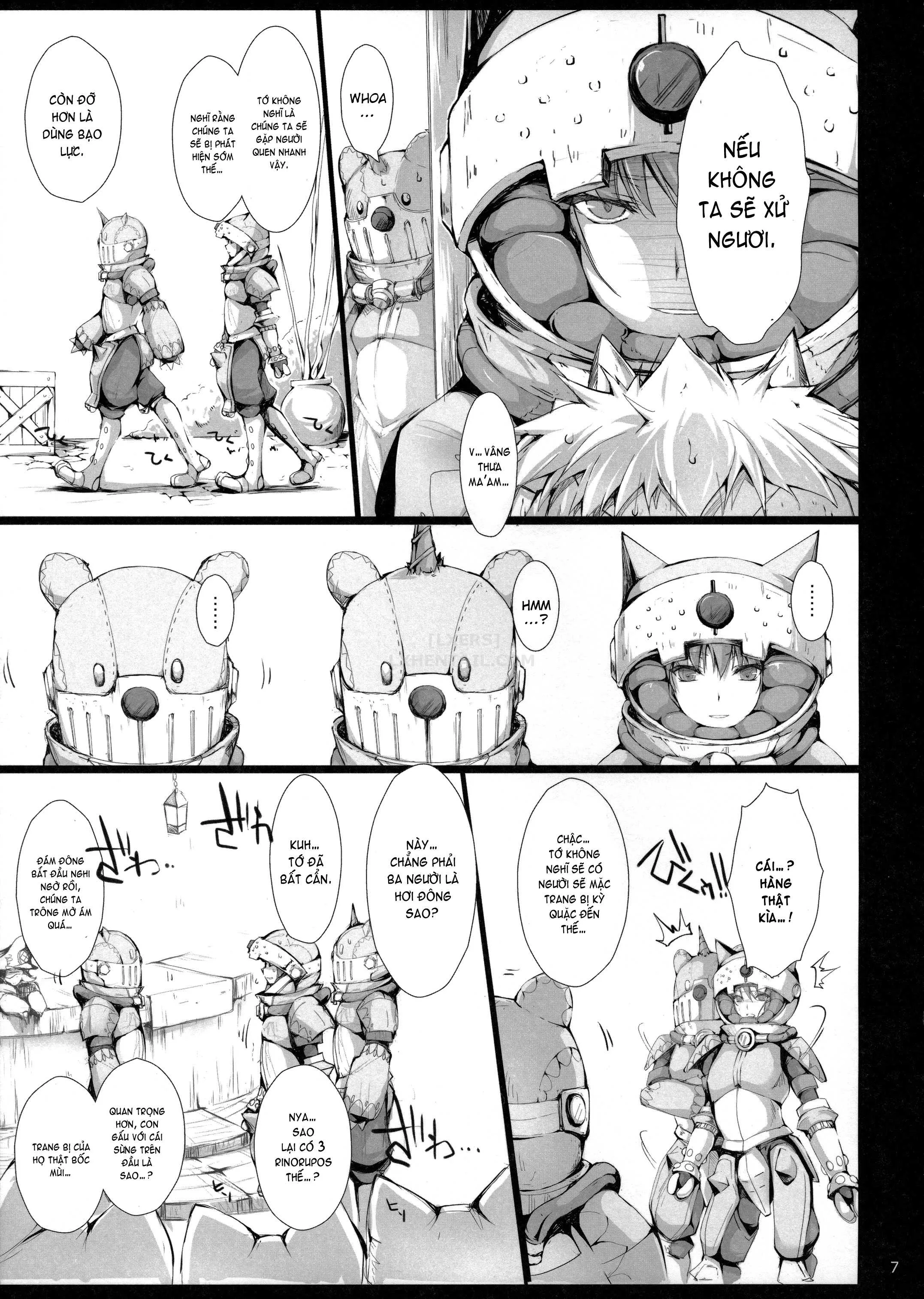 HentaiVN.net - Ảnh 10 - Monhan no Erohon - Series (Monster Hunter) - Chap 14