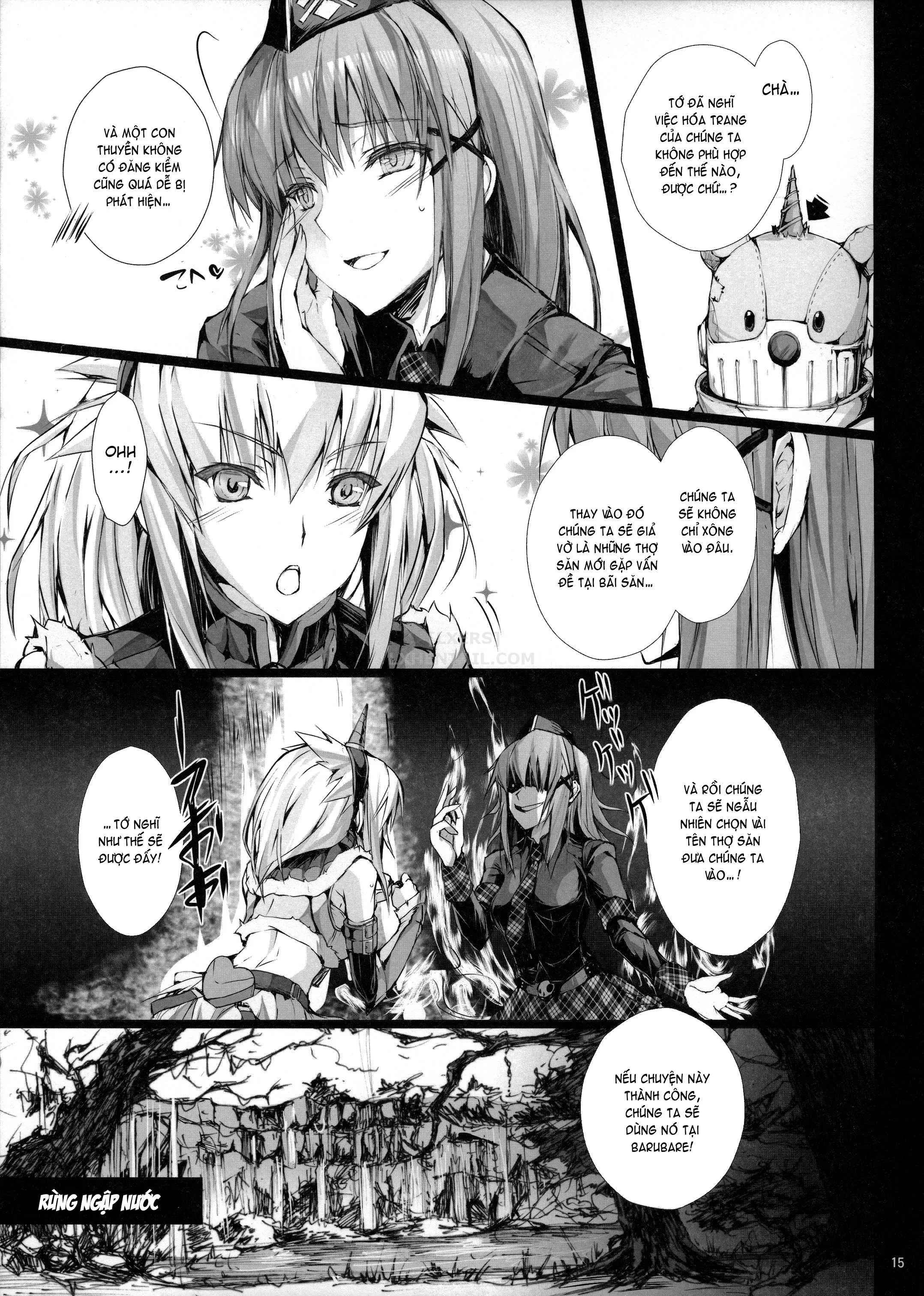 HentaiVN.net - Ảnh 18 - Monhan no Erohon - Series (Monster Hunter) - Chap 14