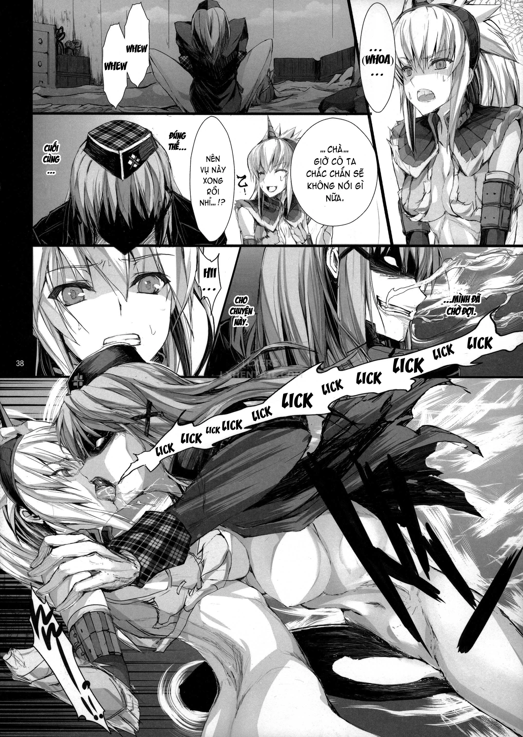 HentaiVN.net - Ảnh 41 - Monhan no Erohon - Series (Monster Hunter) - Chap 14