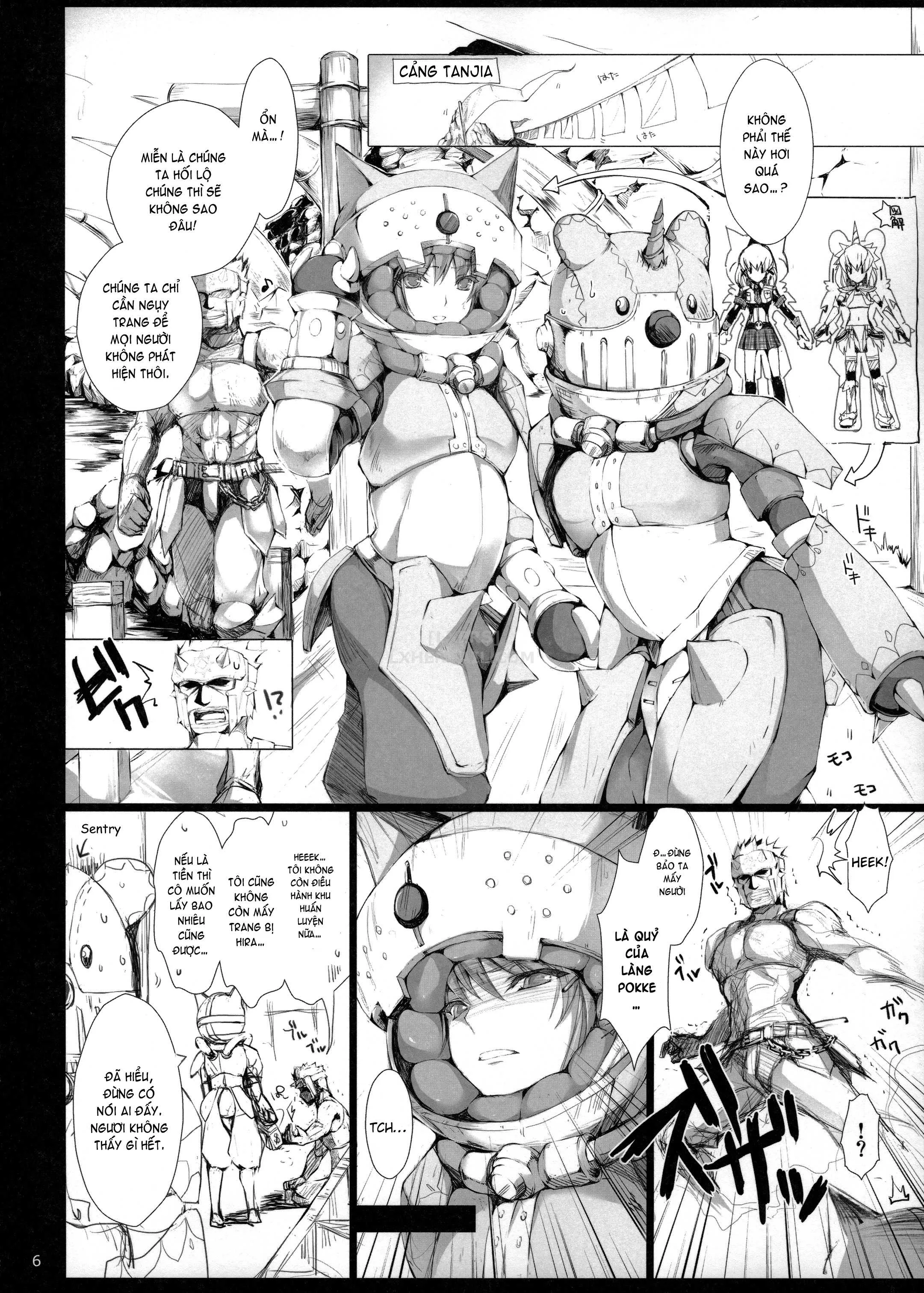 HentaiVN.net - Ảnh 9 - Monhan no Erohon - Series (Monster Hunter) - Chap 14