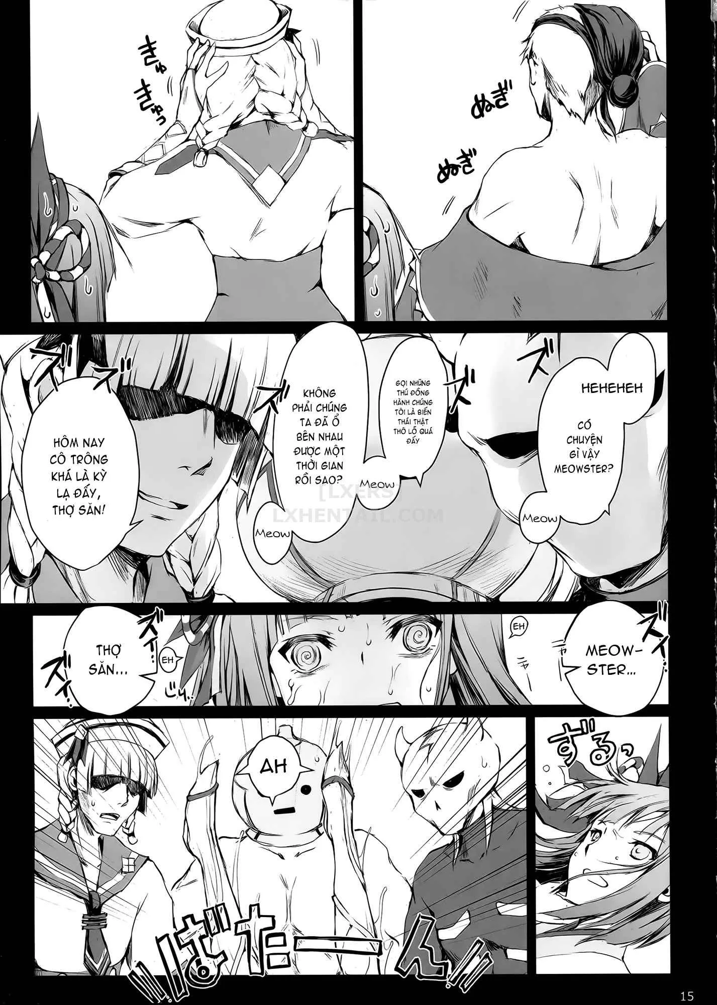HentaiVN.net - Ảnh 19 - Monhan no Erohon - Series (Monster Hunter) - Chap 15