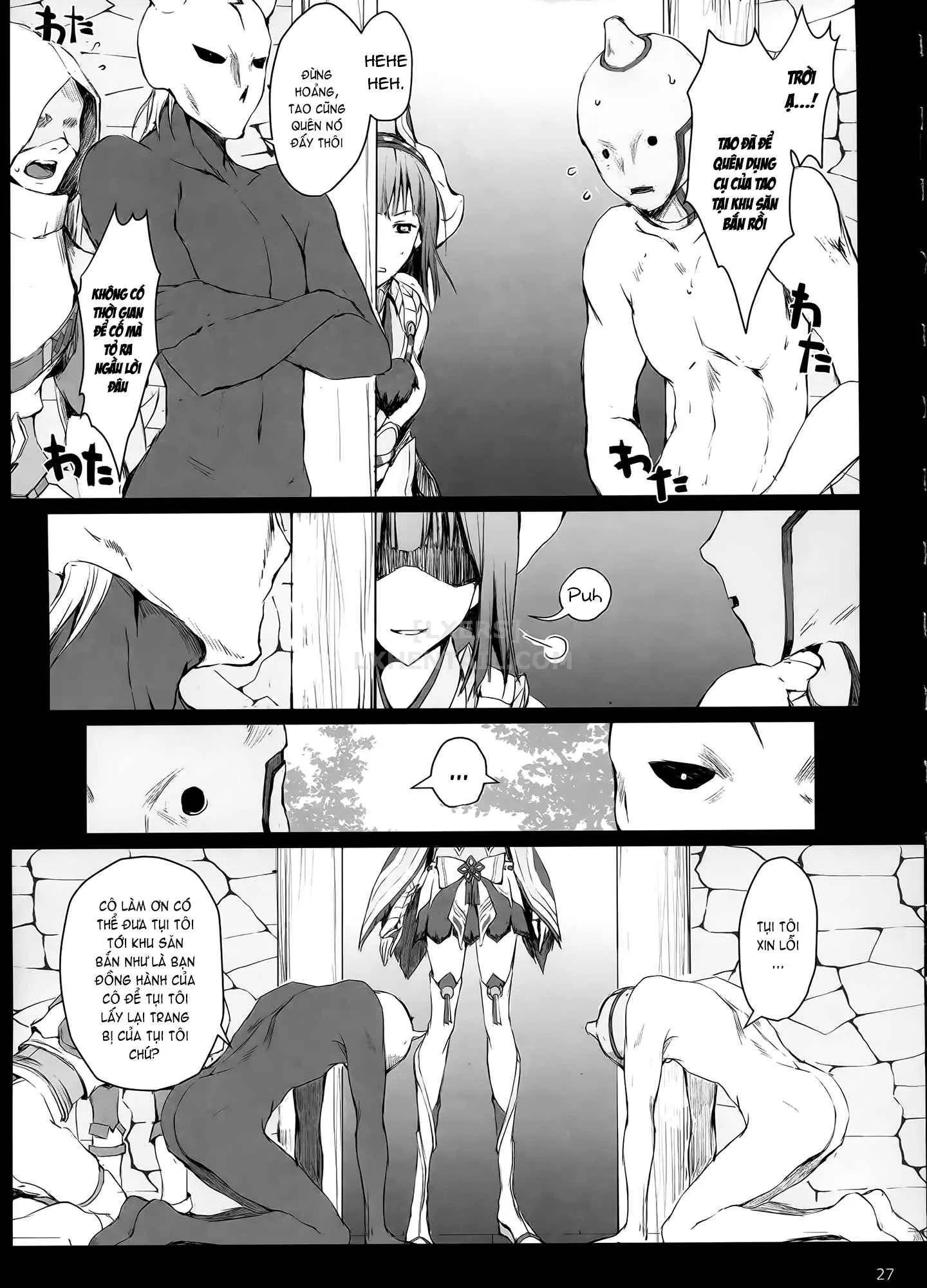 HentaiVN.net - Ảnh 30 - Monhan no Erohon - Series (Monster Hunter) - Chap 15