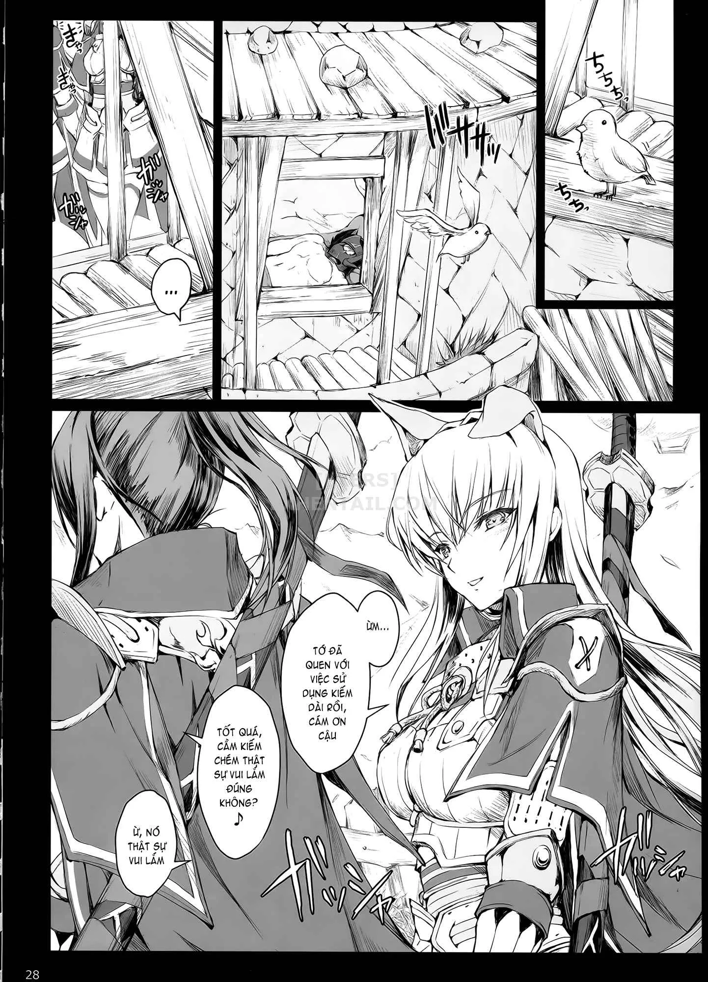 HentaiVN.net - Ảnh 31 - Monhan no Erohon - Series (Monster Hunter) - Chap 15
