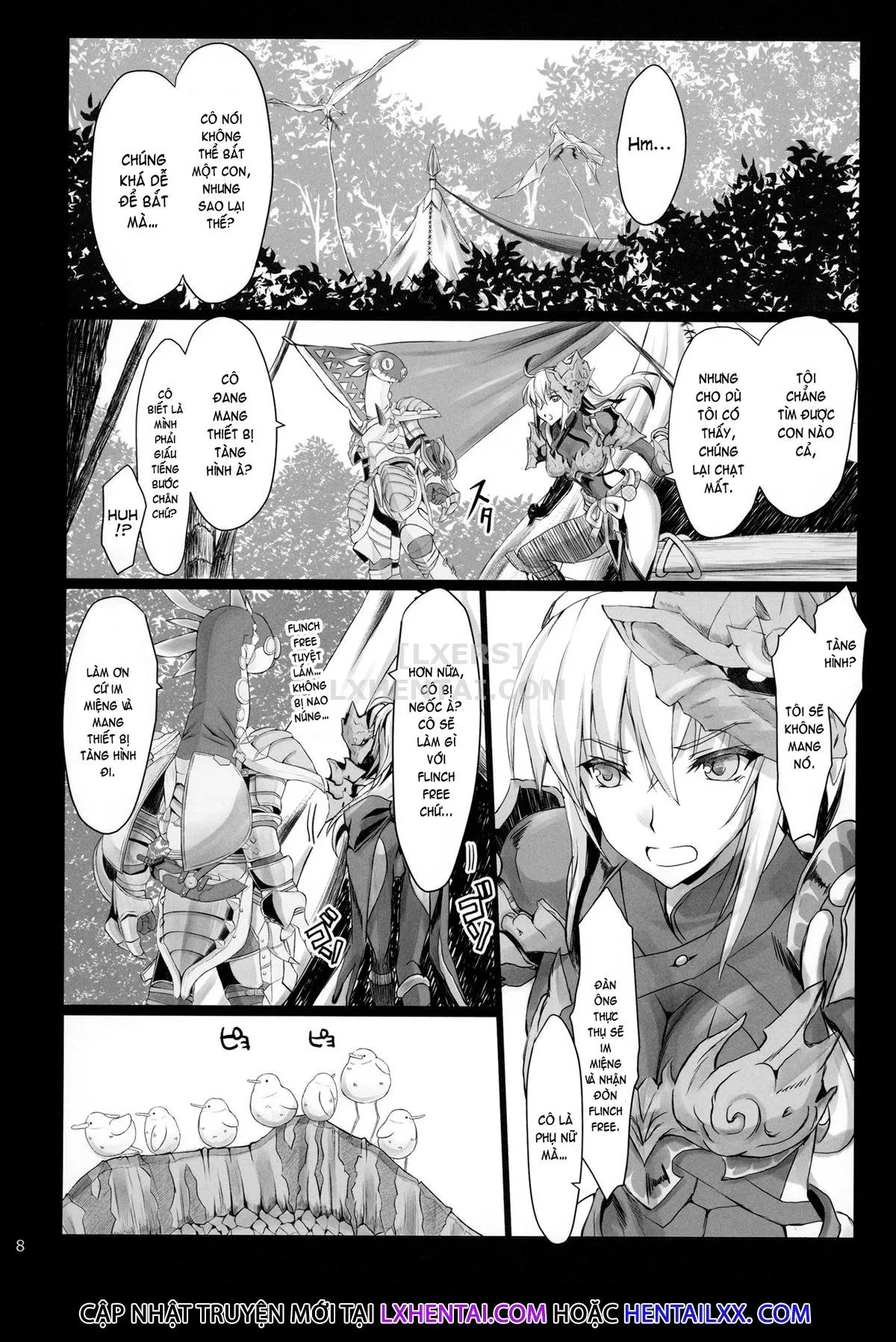 HentaiVN.net - Ảnh 10 - Monhan no Erohon - Series (Monster Hunter) - Chap 16