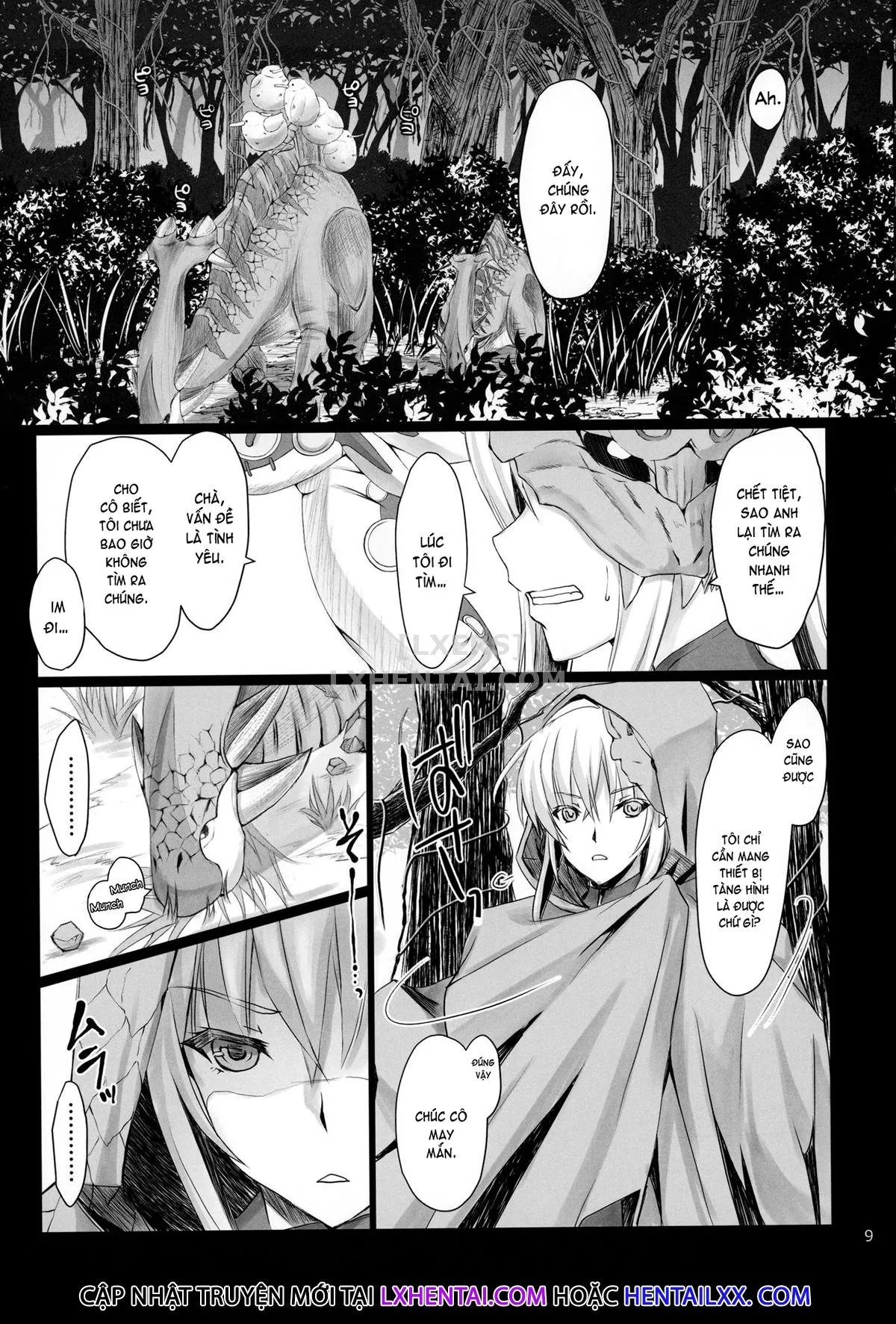 HentaiVN.net - Ảnh 11 - Monhan no Erohon - Series (Monster Hunter) - Chap 16