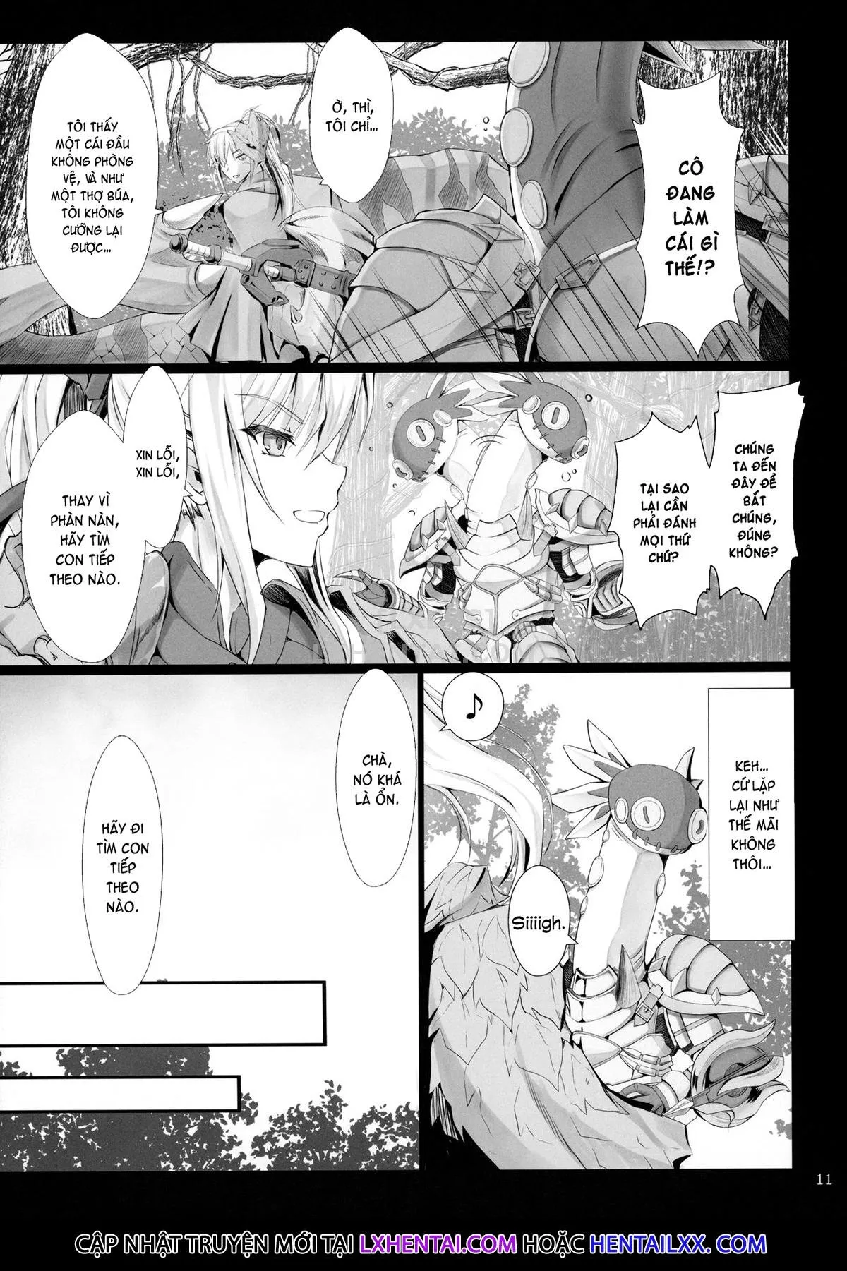 HentaiVN.net - Ảnh 13 - Monhan no Erohon - Series (Monster Hunter) - Chap 16