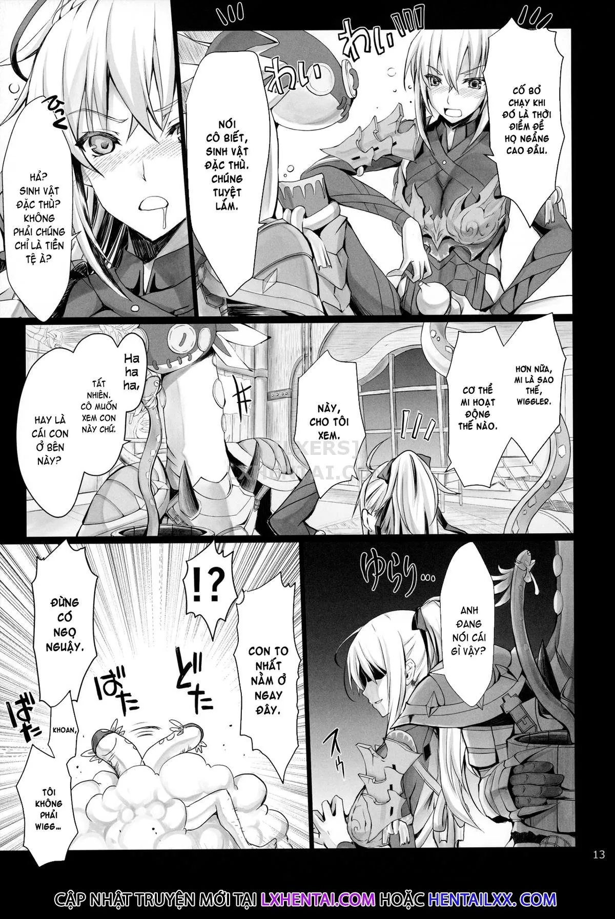 HentaiVN.net - Ảnh 15 - Monhan no Erohon - Series (Monster Hunter) - Chap 16