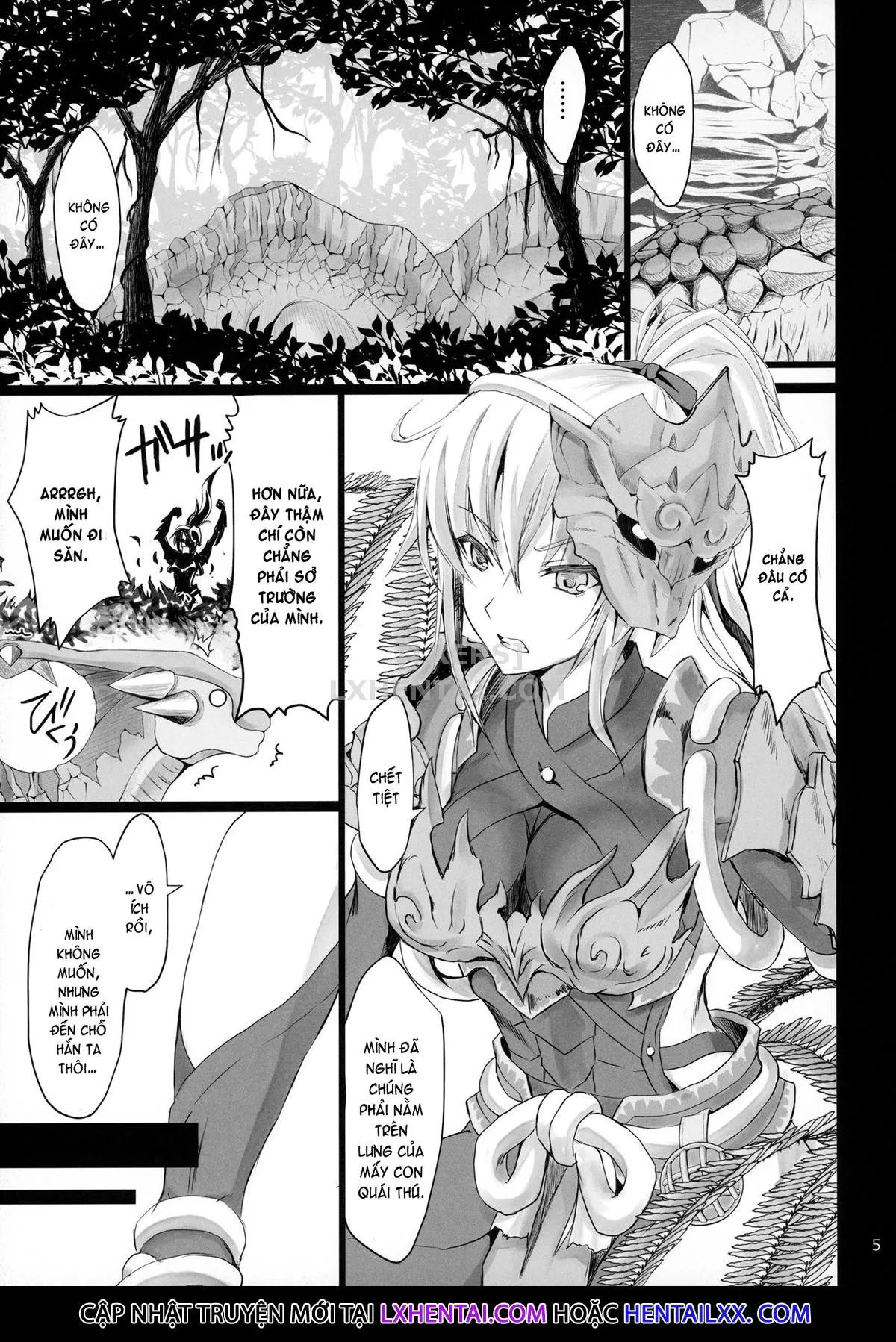 HentaiVN.net - Ảnh 7 - Monhan no Erohon - Series (Monster Hunter) - Chap 16
