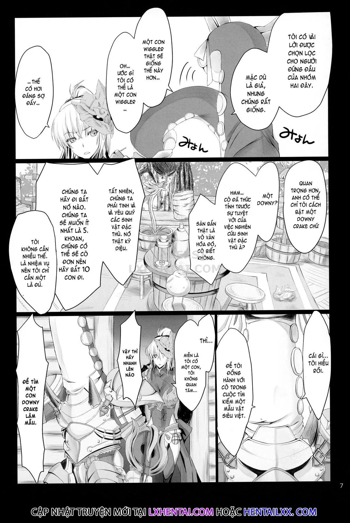 HentaiVN.net - Ảnh 9 - Monhan no Erohon - Series (Monster Hunter) - Chap 16